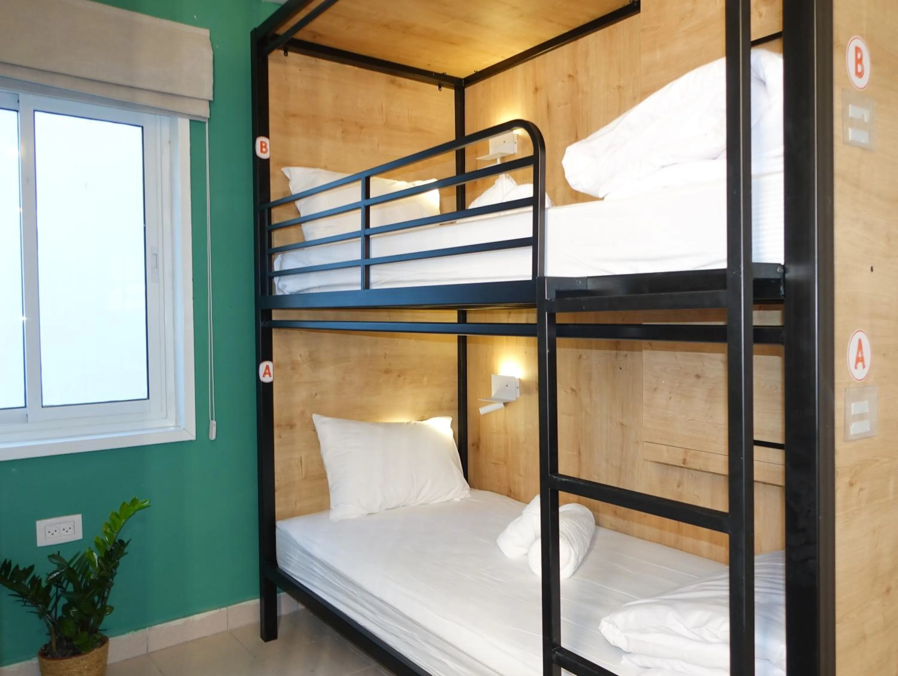 bunk bed in Selina Frishman Tel Aviv