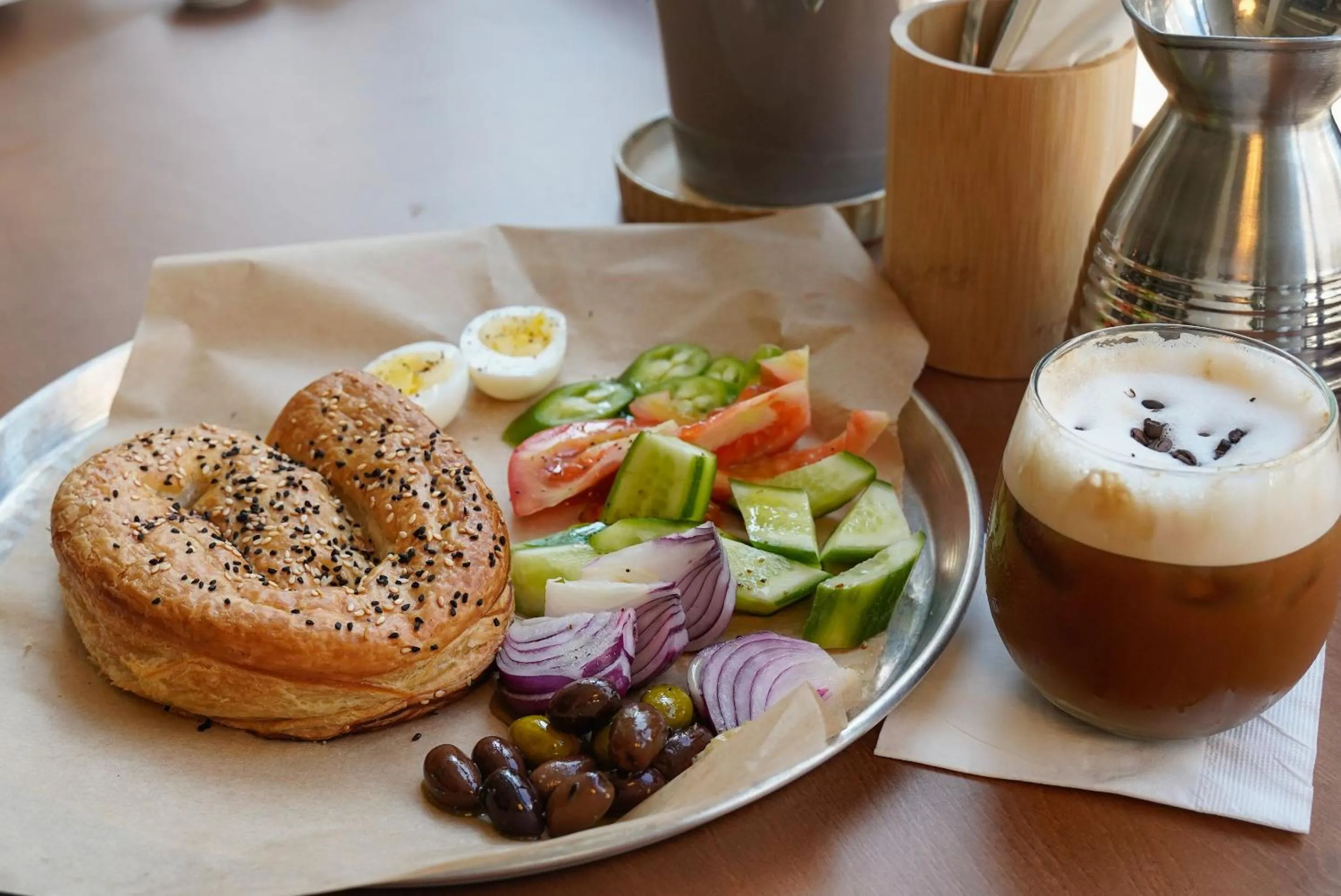 Food and drinks in Selina Frishman Tel Aviv