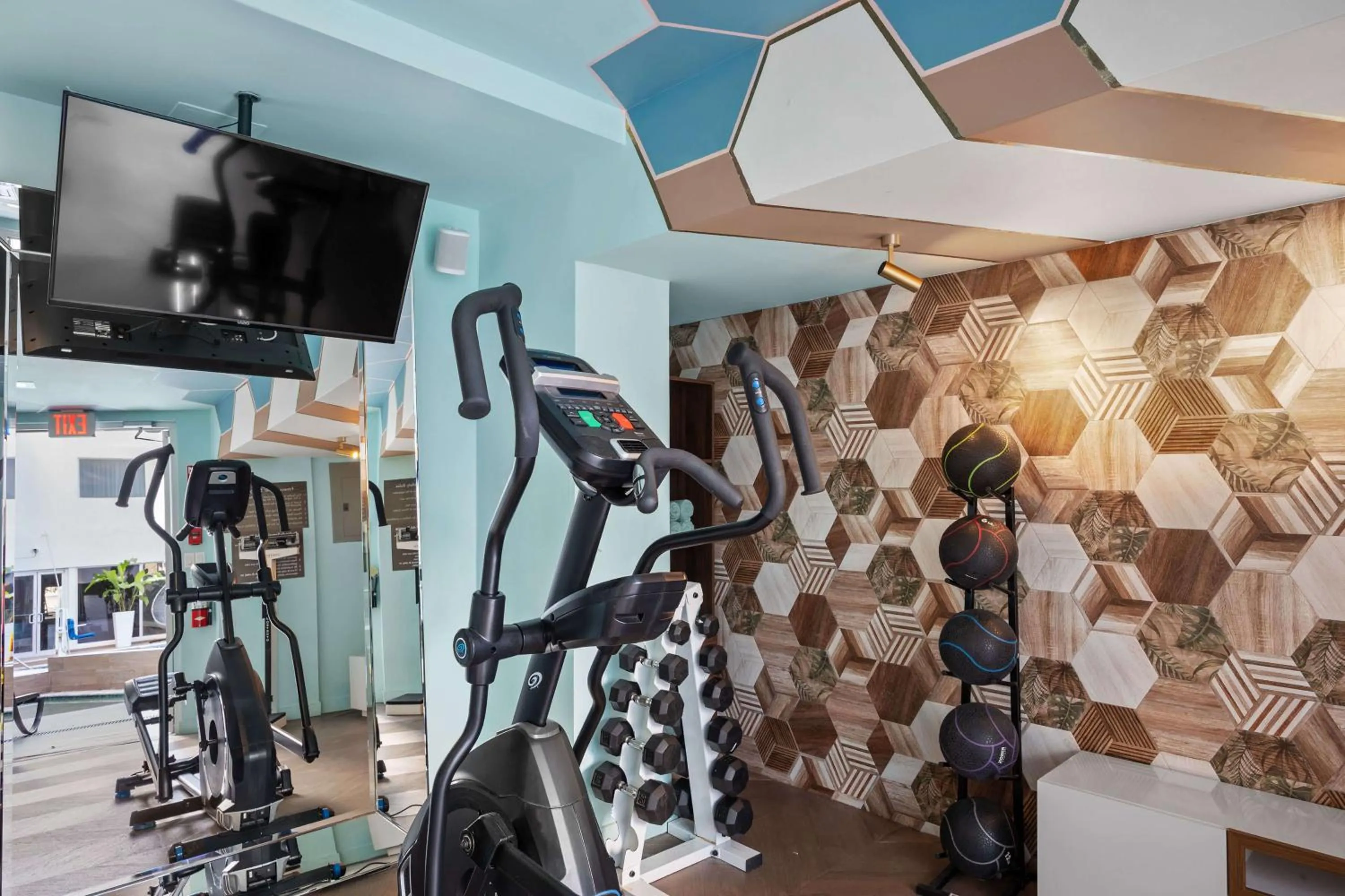 Fitness centre/facilities in Abitta Condado