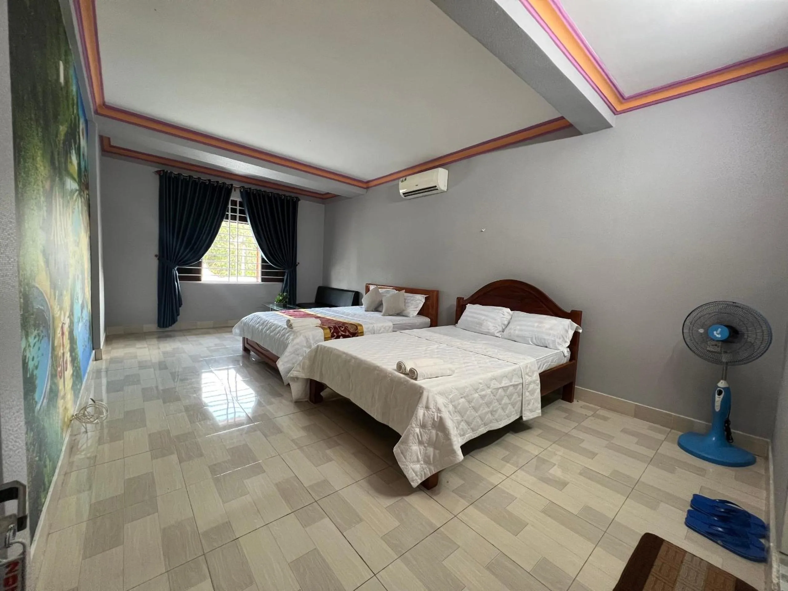 Bed in Nhà Nghỉ Hồng Trang - Thủ Dầu Một