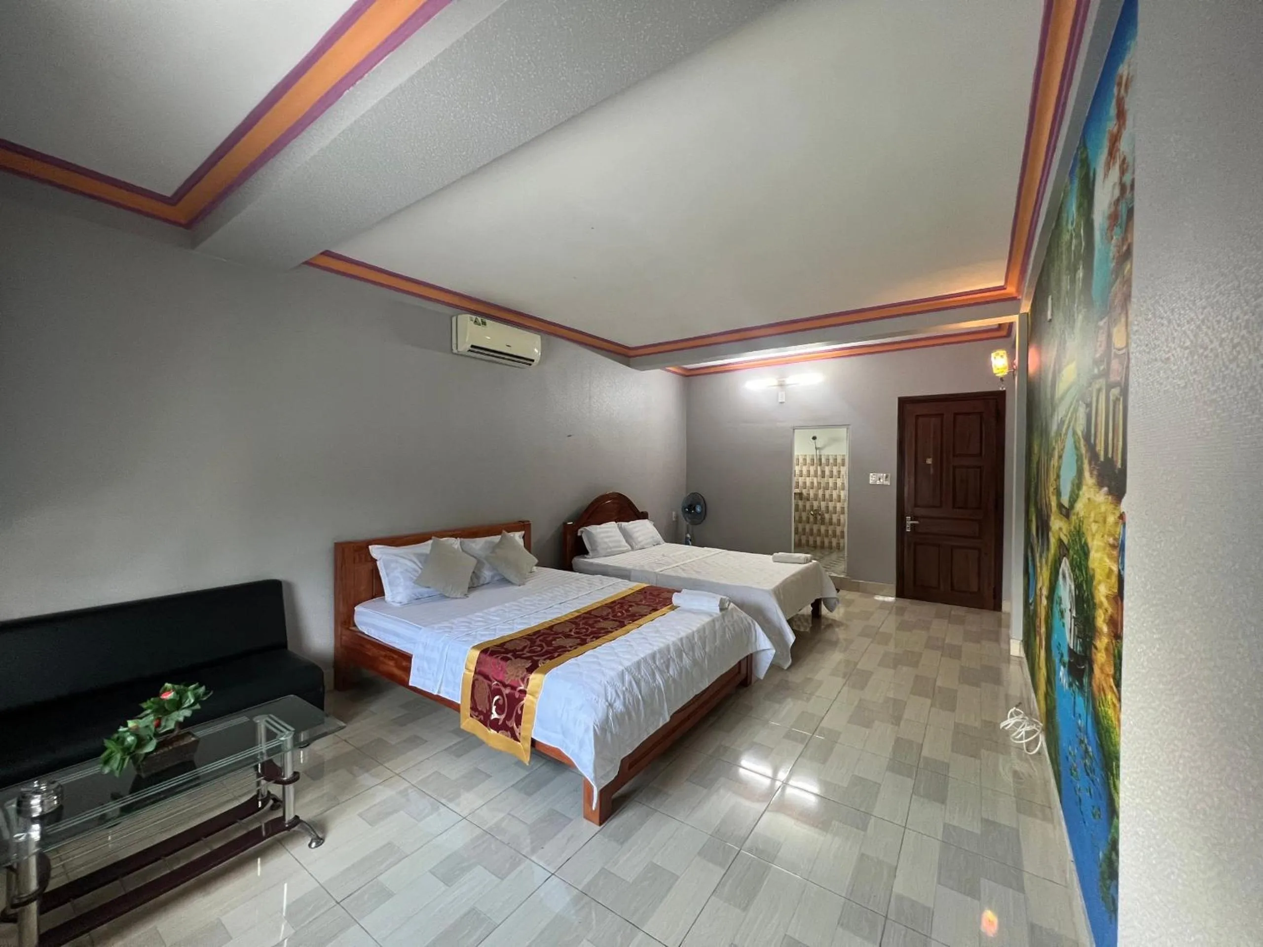 Bed in Nhà Nghỉ Hồng Trang - Thủ Dầu Một