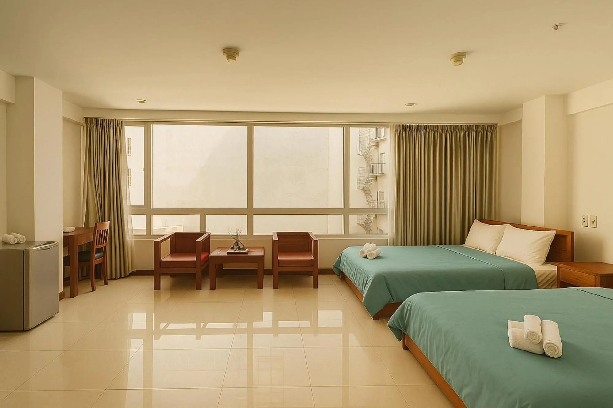 Bed in Onestar Danang Riverside