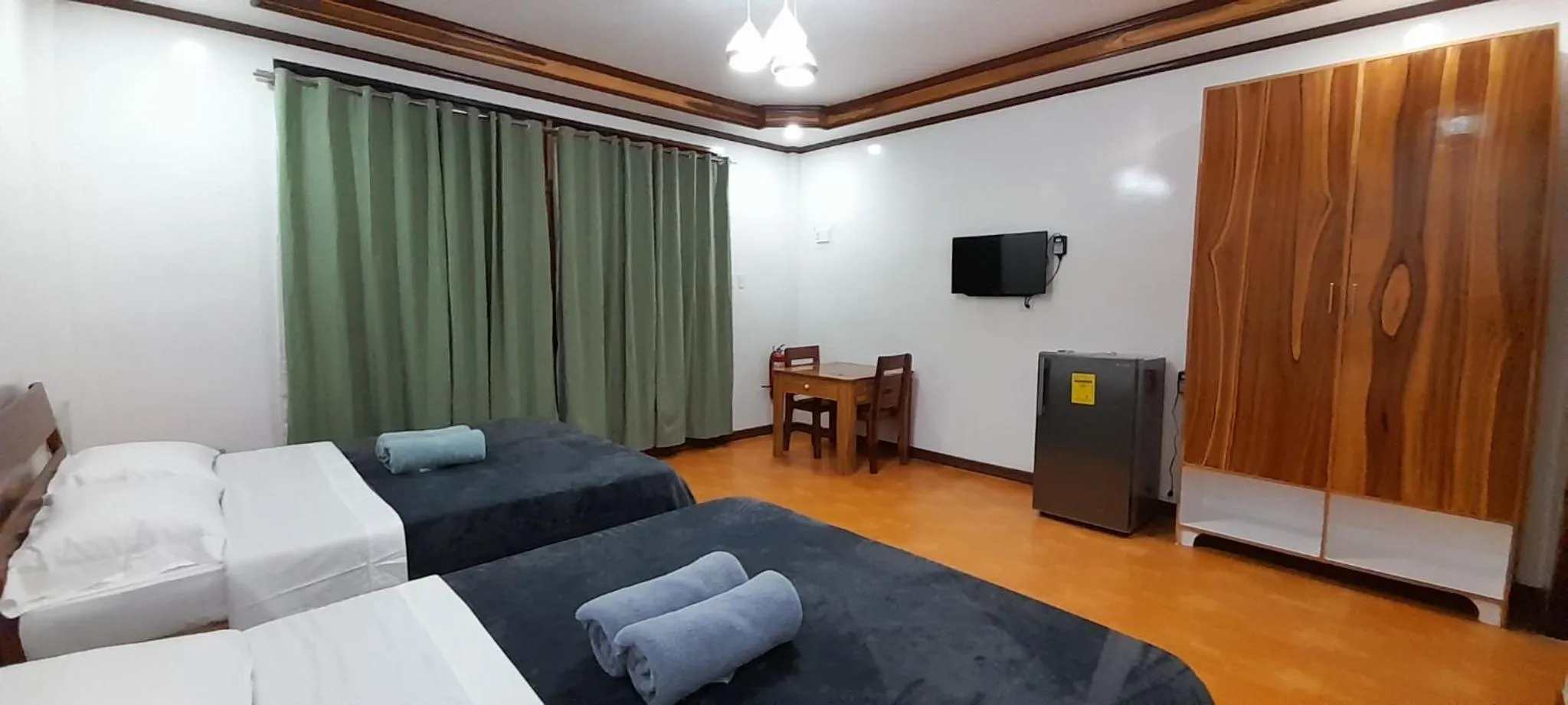 Bed in Takbo Beach Resort