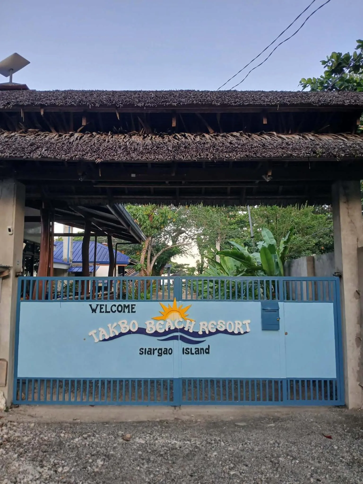 Property logo or sign in Takbo Beach Resort