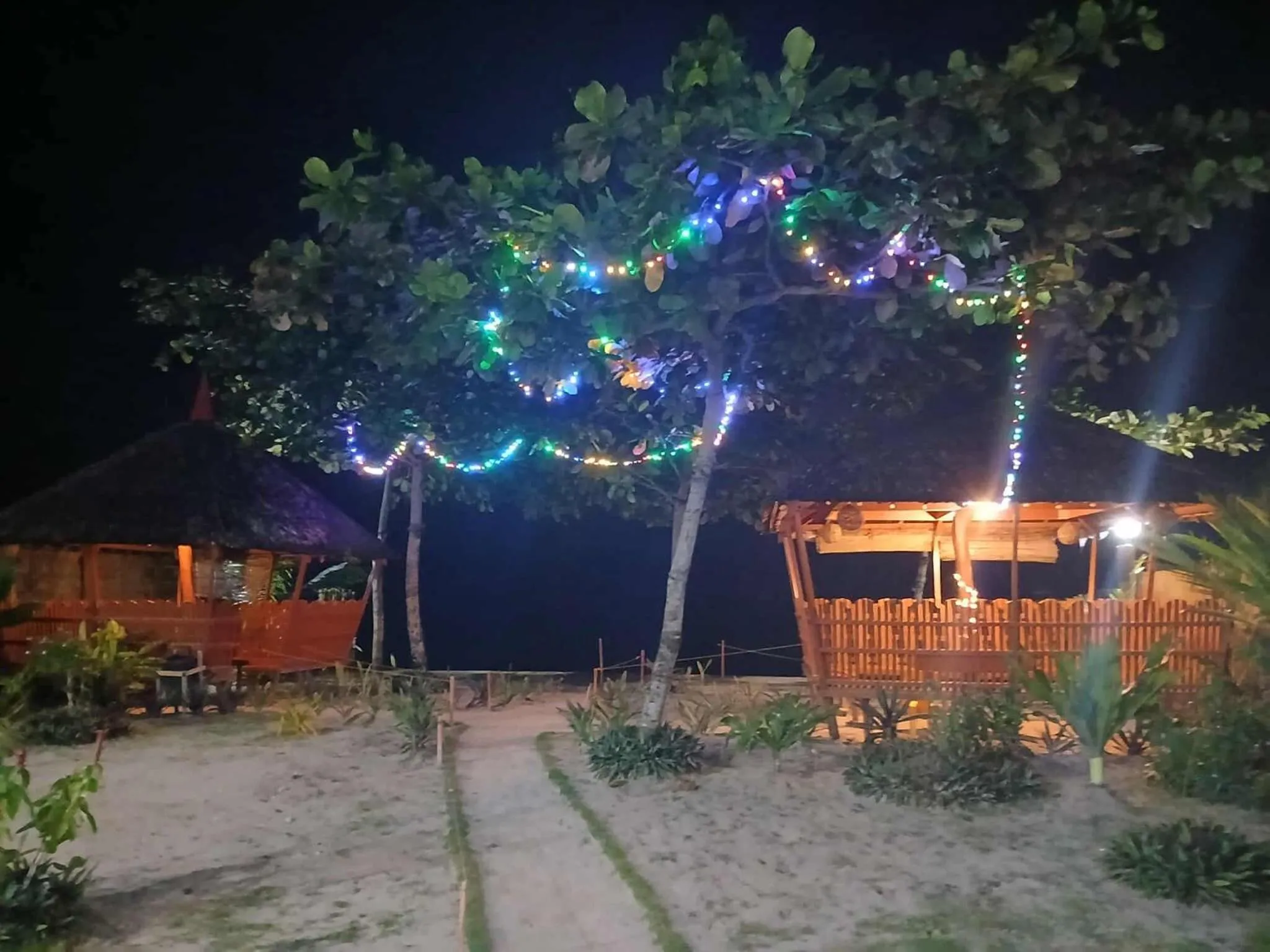 Night in Takbo Beach Resort