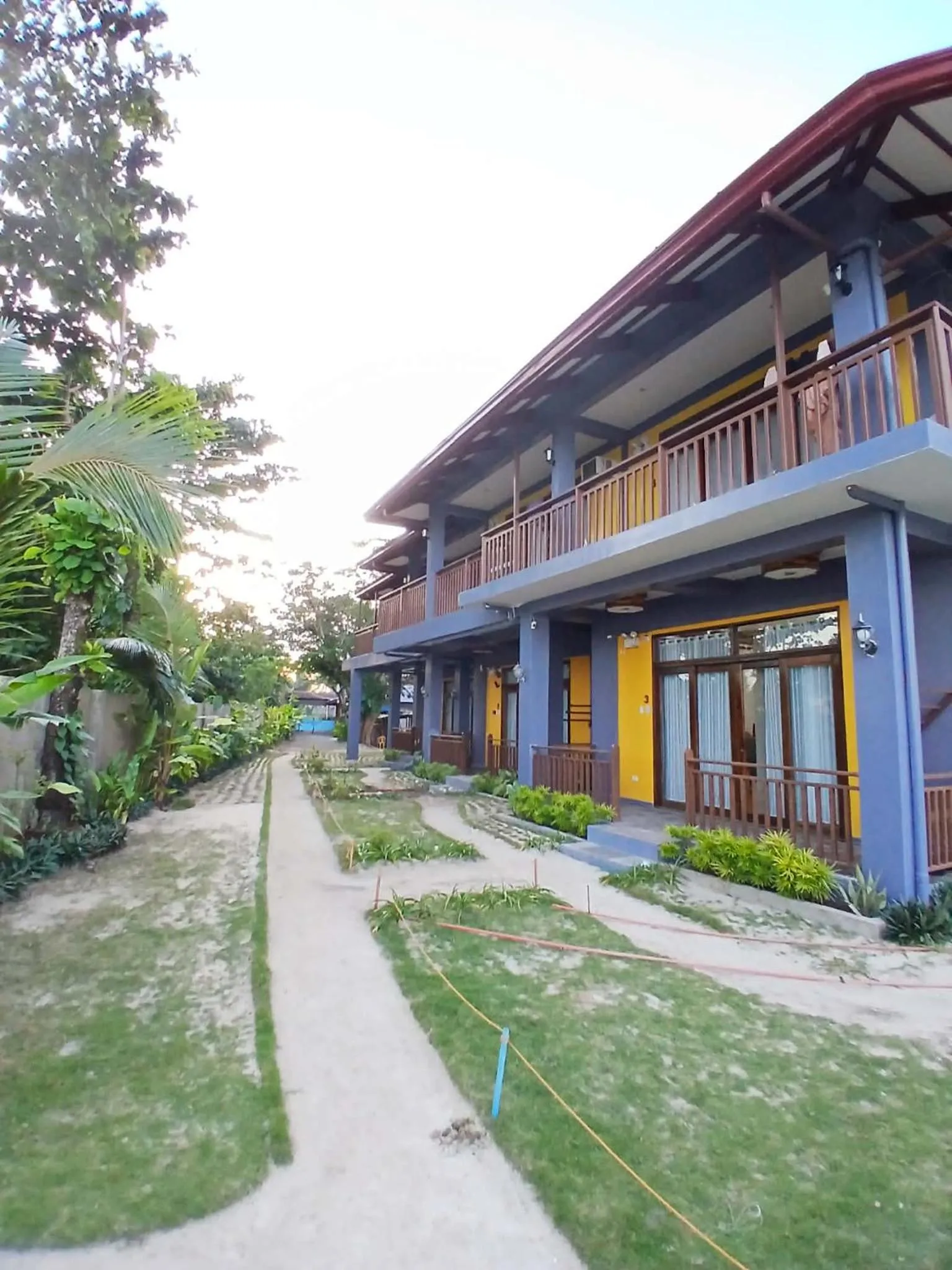Property building in Takbo Beach Resort