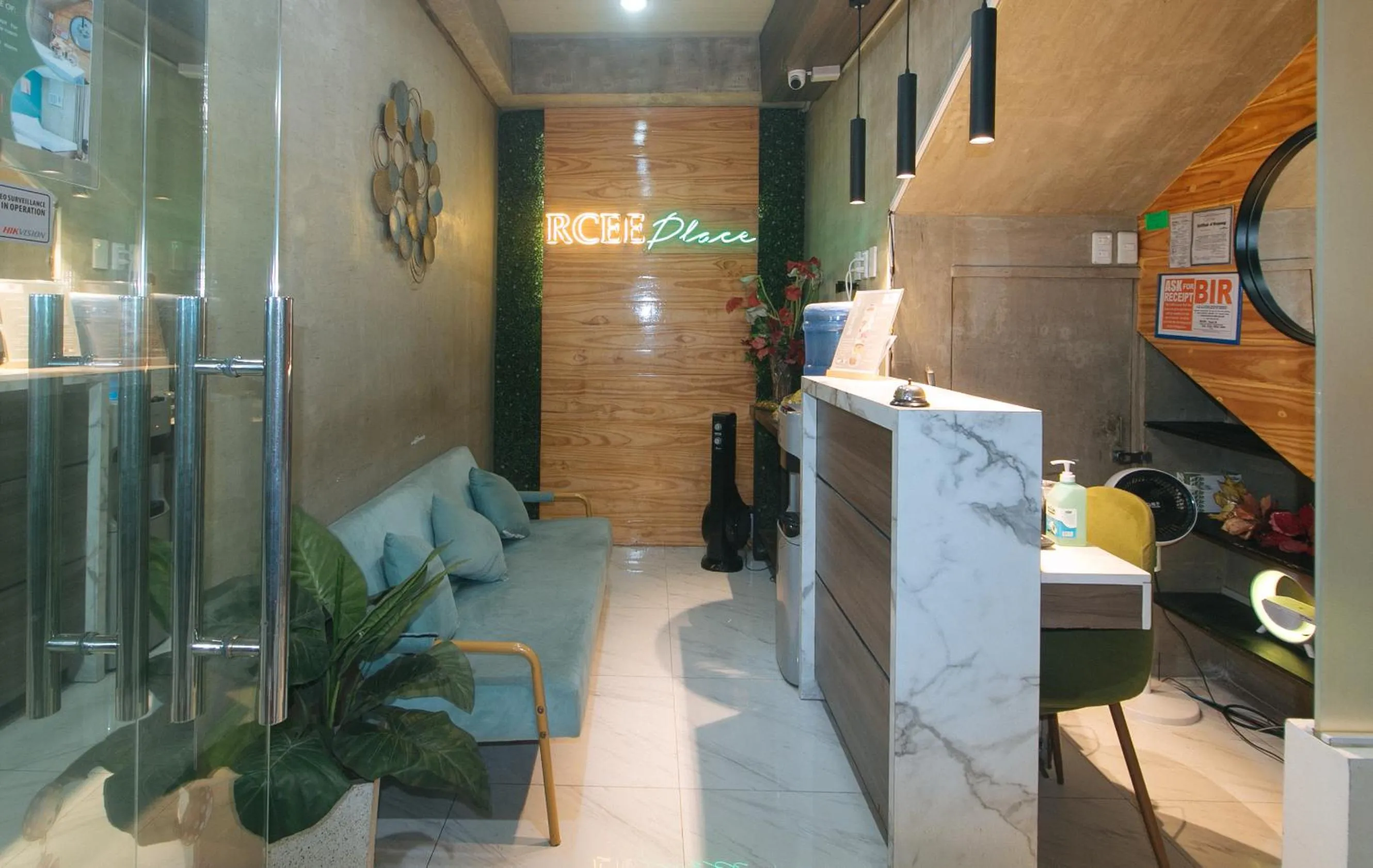 Lobby or reception in Rcee Place by RedDoorz