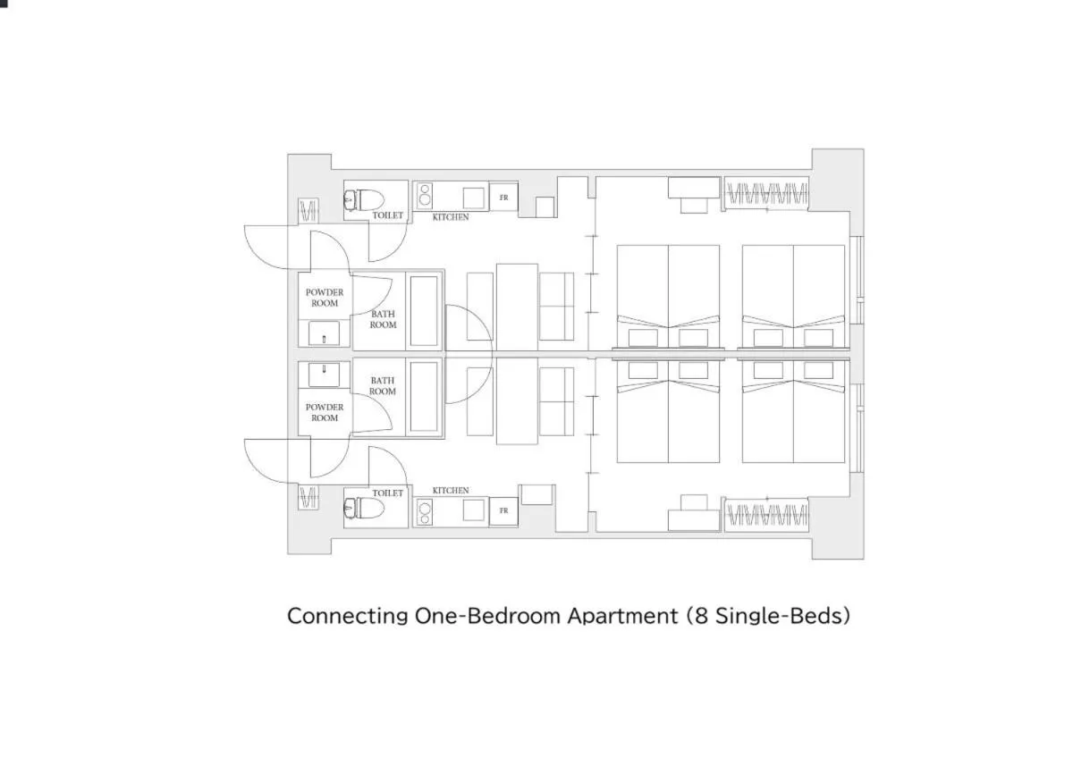 Floor plan in MIMARU Tokyo Ikebukuro