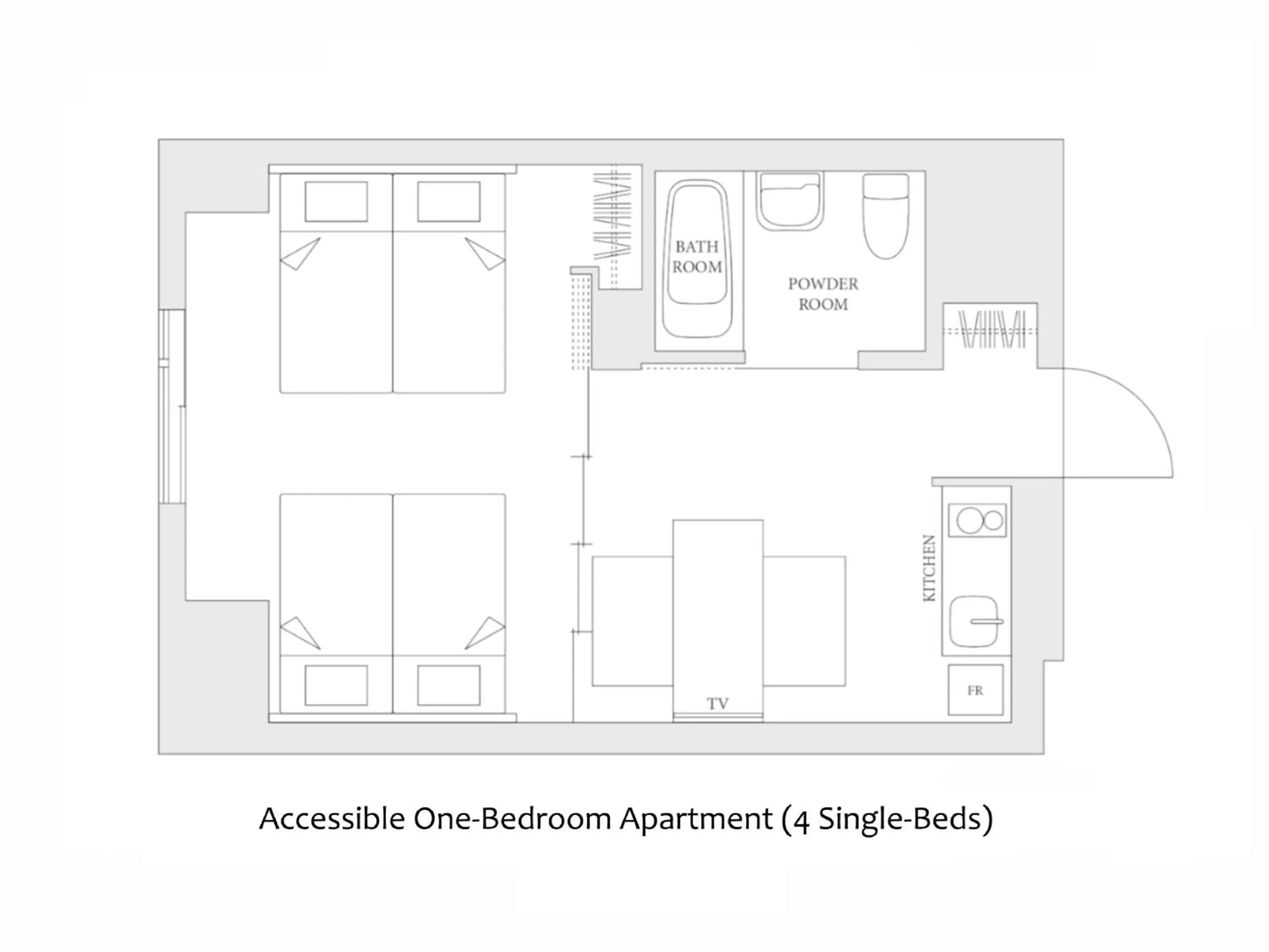 Floor plan in MIMARU Tokyo Ikebukuro
