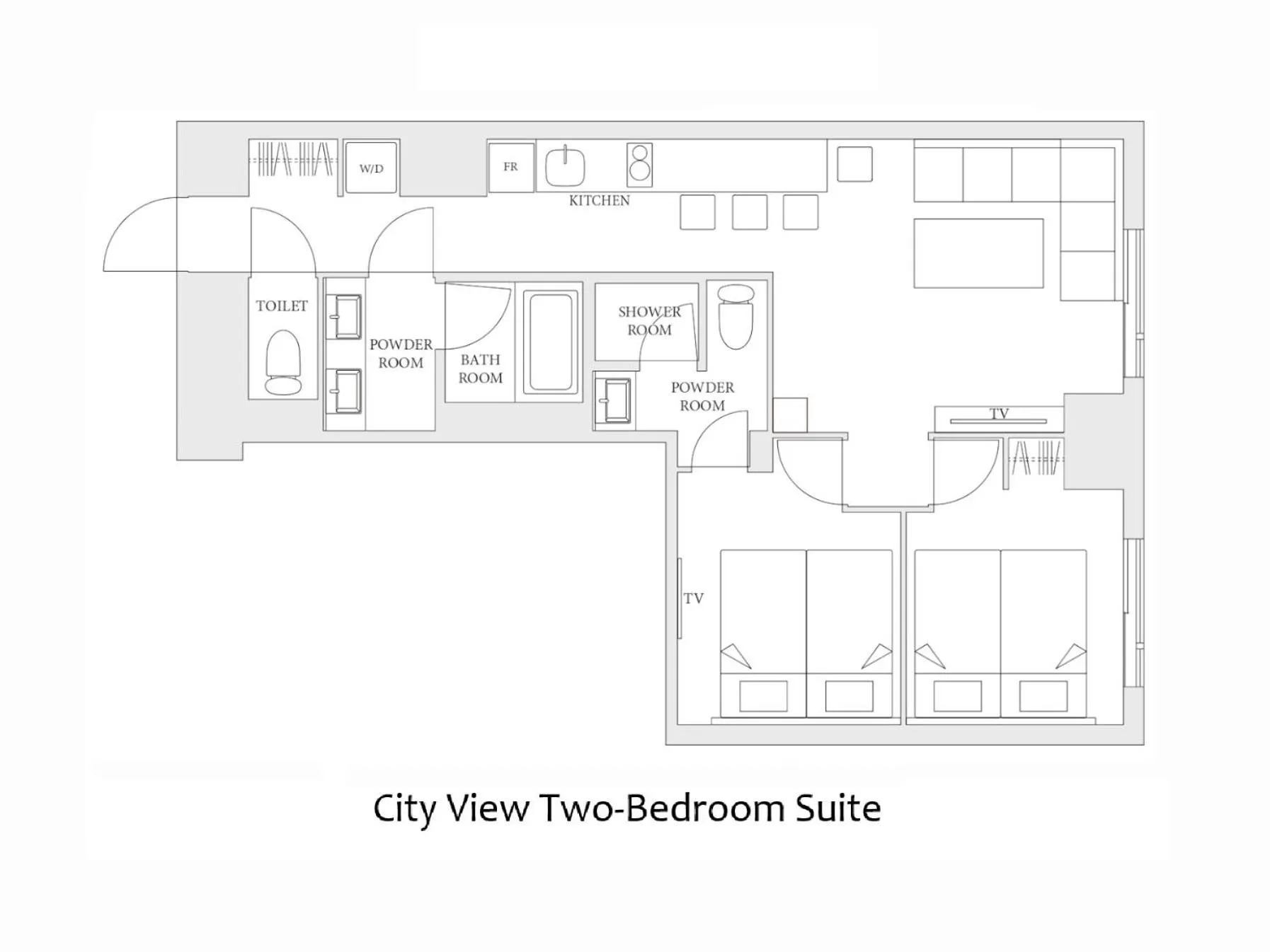 Floor plan in MIMARU Tokyo Ikebukuro