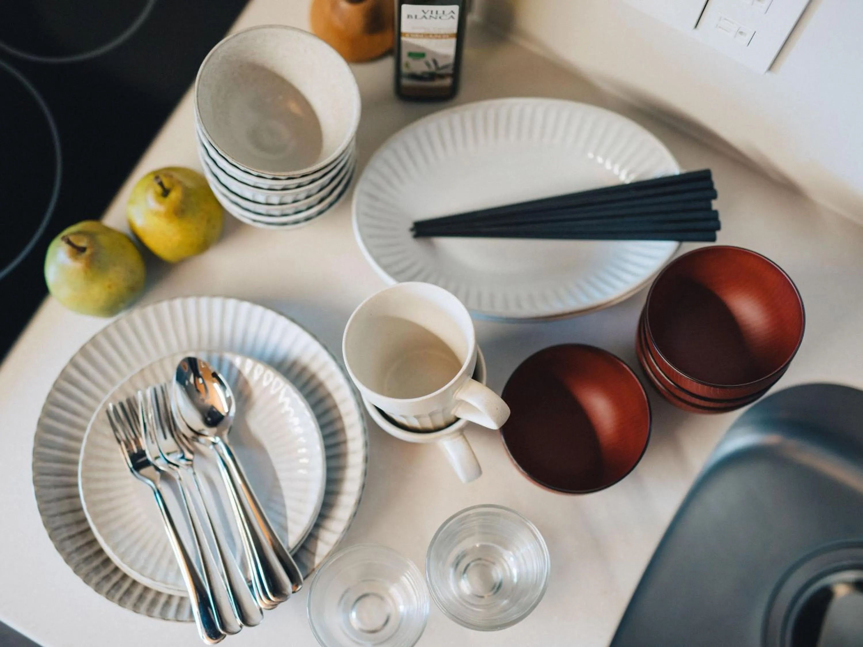 kitchen in MIMARU SUITES Tokyo Asakusa