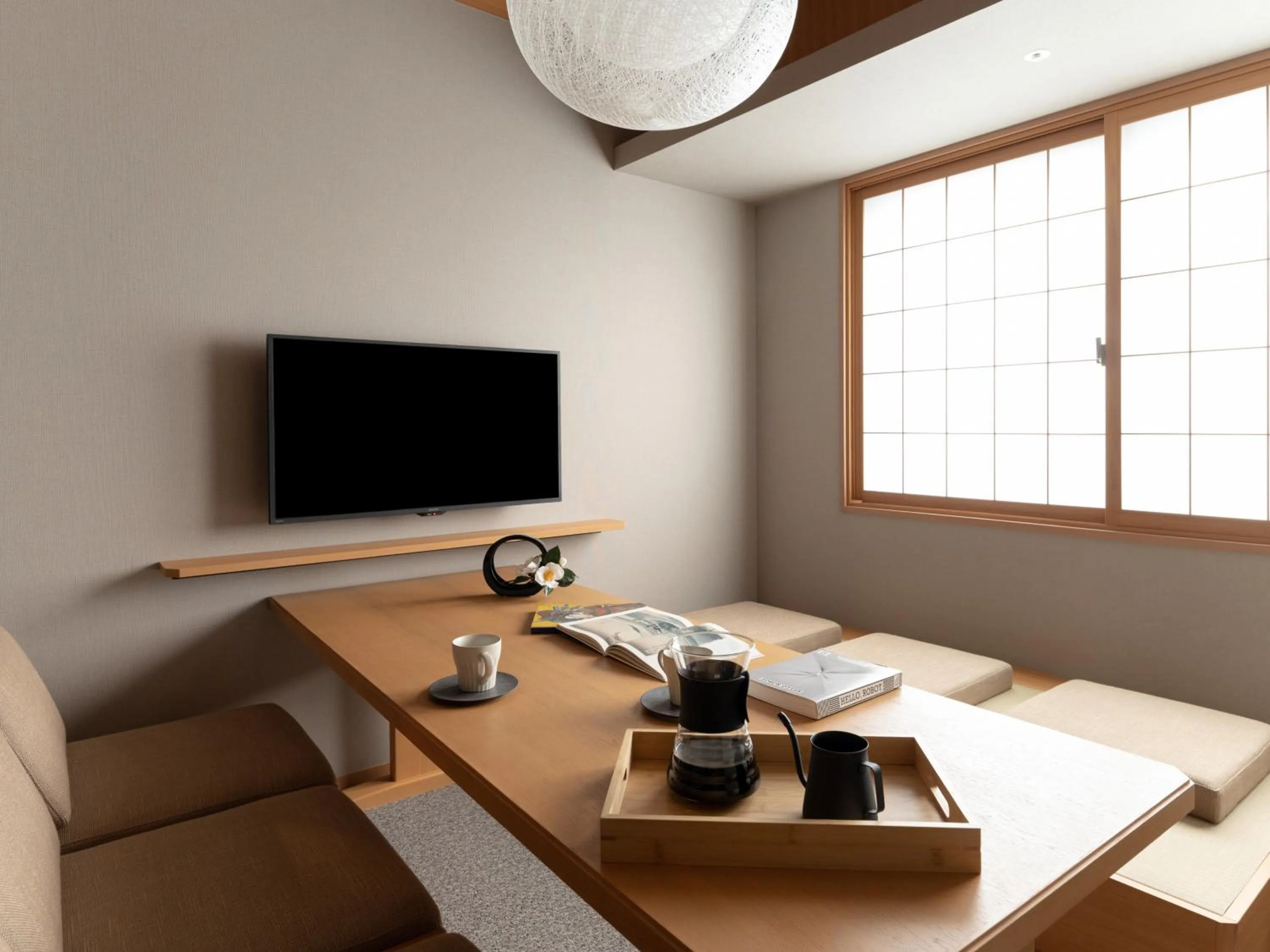 Living room in MIMARU SUITES Tokyo Asakusa