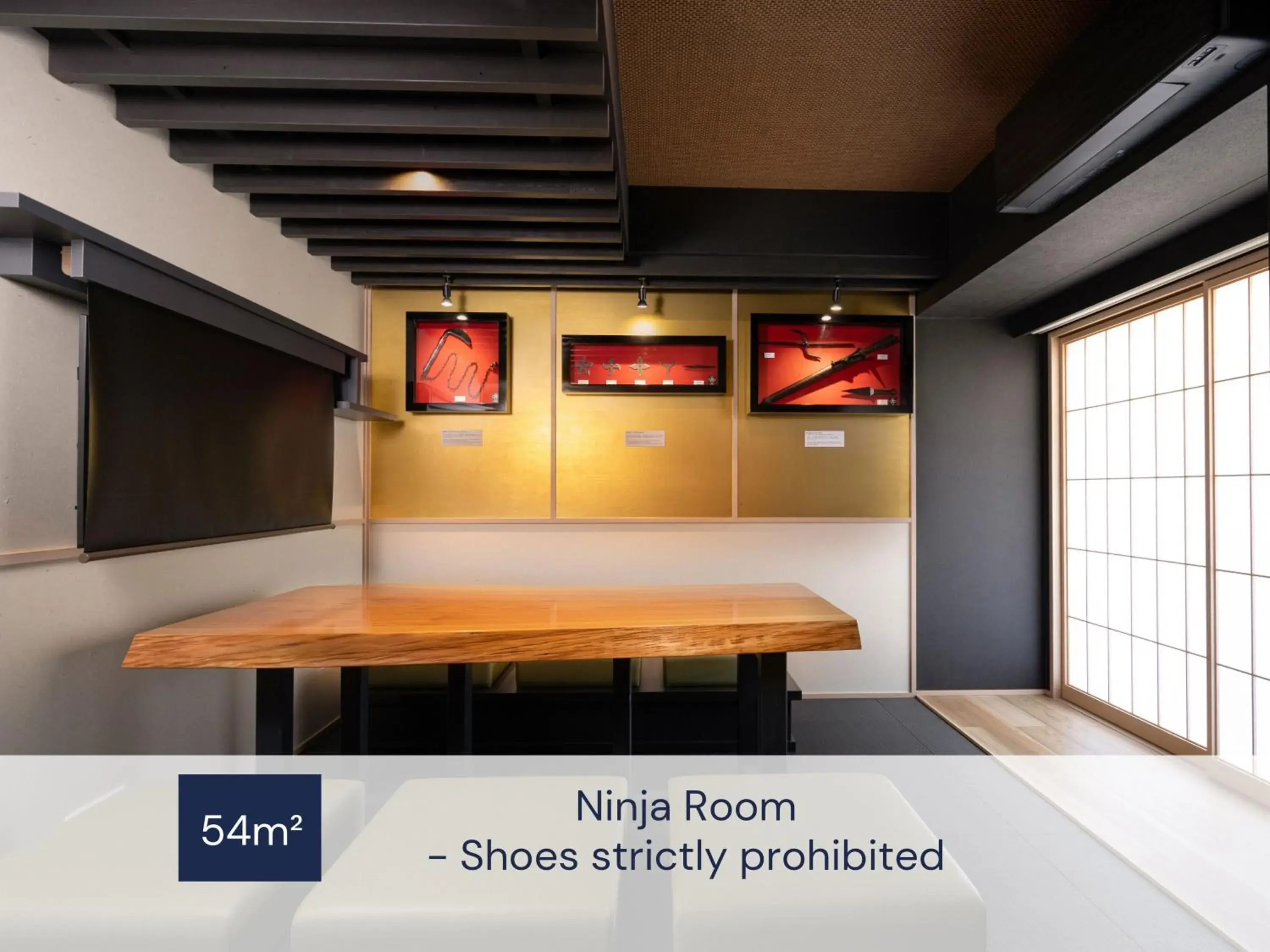Ninja Room - Shoes strictly prohibited in MIMARU Osaka Shinsaibashi North Ninja Room - Shoes strictly prohibited in MIMARU Osaka Shinsaibashi North