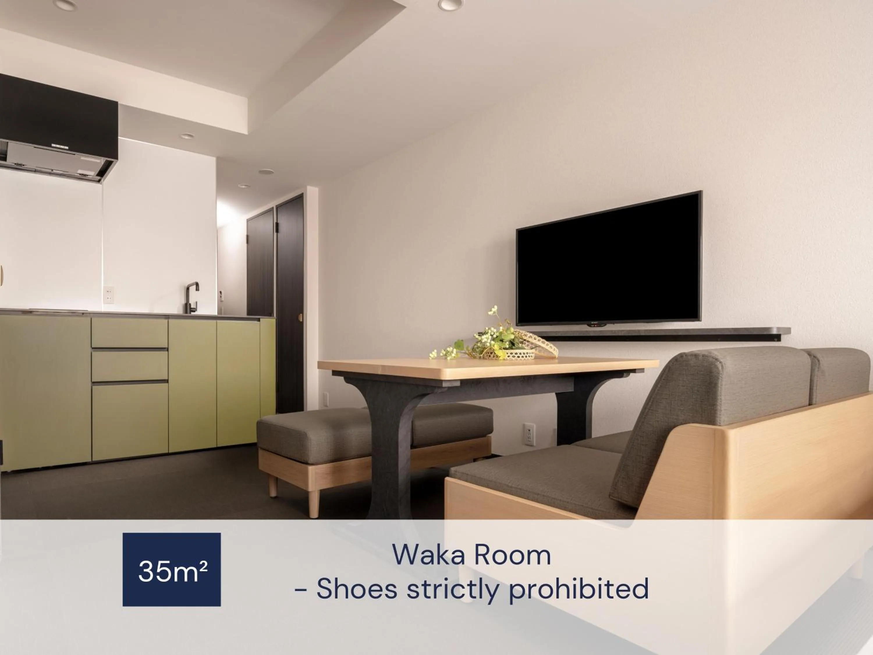 Photo of the whole room in MIMARU Osaka Shinsaibashi North