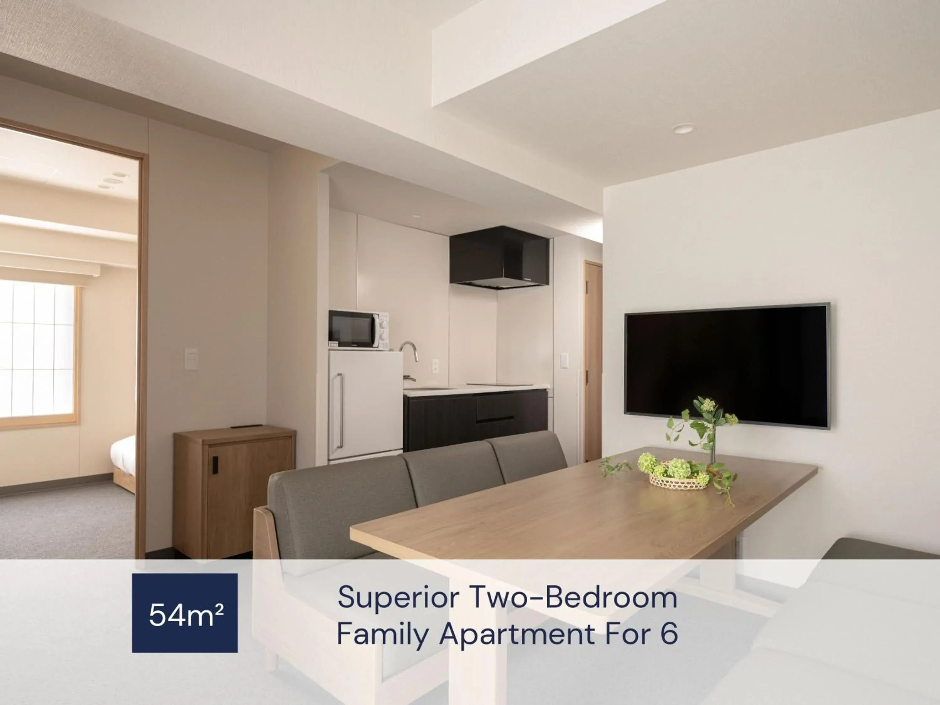 Superior Two-Bedroom Family Apartment For 6 in MIMARU Osaka Shinsaibashi North Superior Two-Bedroom Family Apartment For 6 in MIMARU Osaka Shinsaibashi North