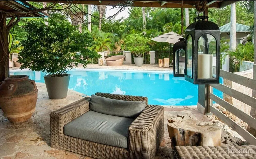 Patio in Villa Montaña Beach Resort