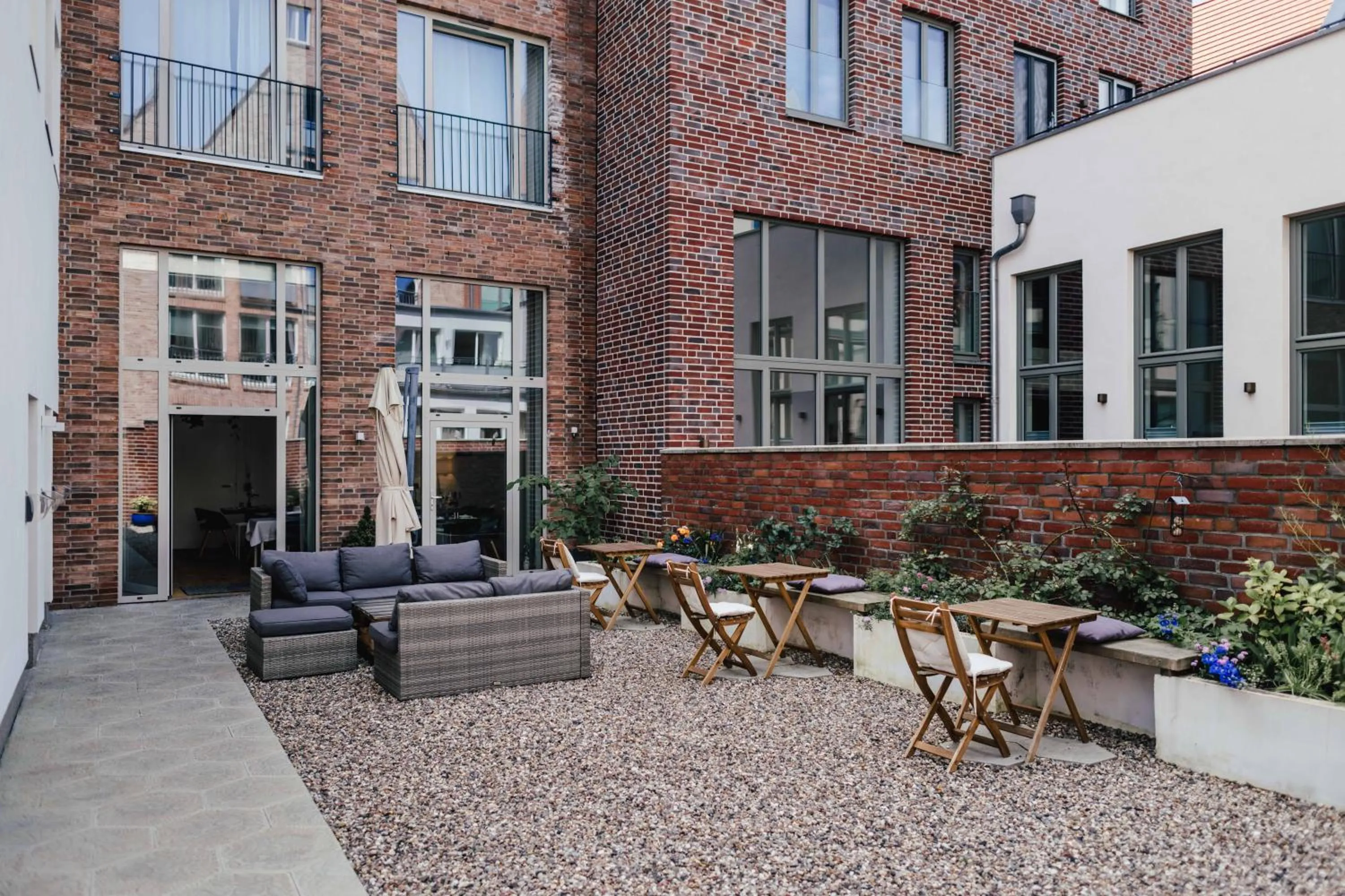 Patio in The Layhead B&B