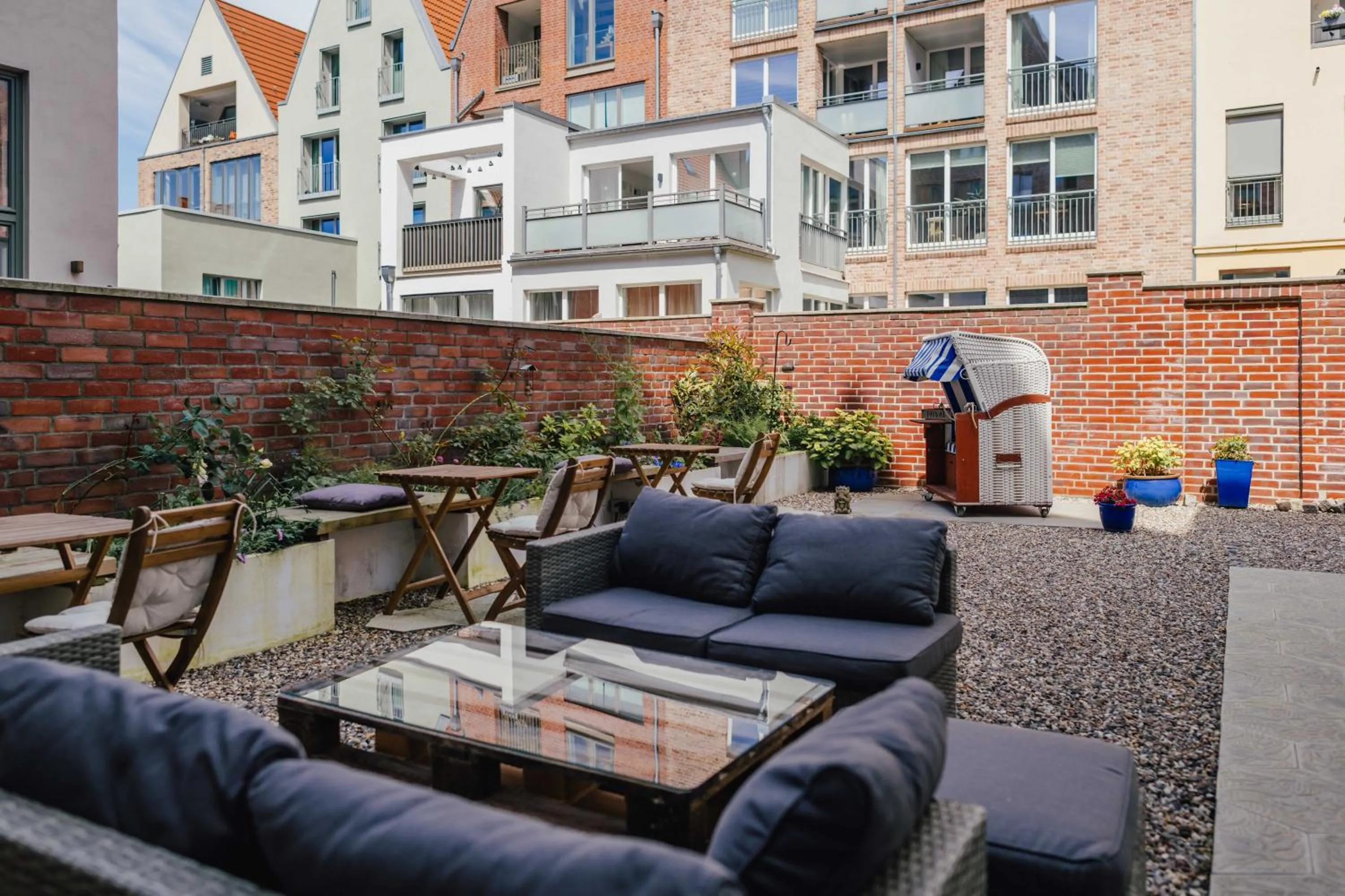 Patio in The Layhead B&B