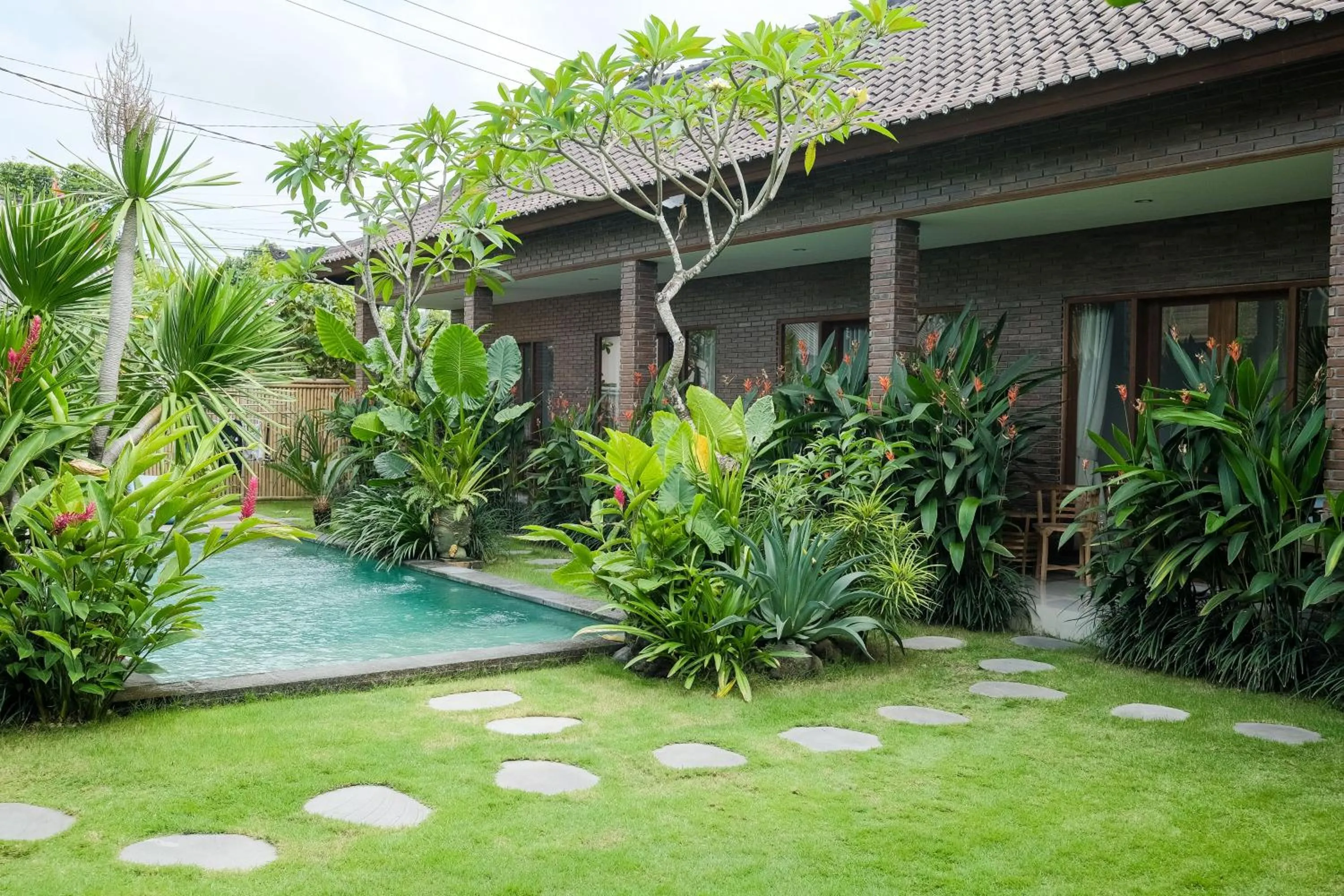 Garden in The Kumpi Bali by The Lavana