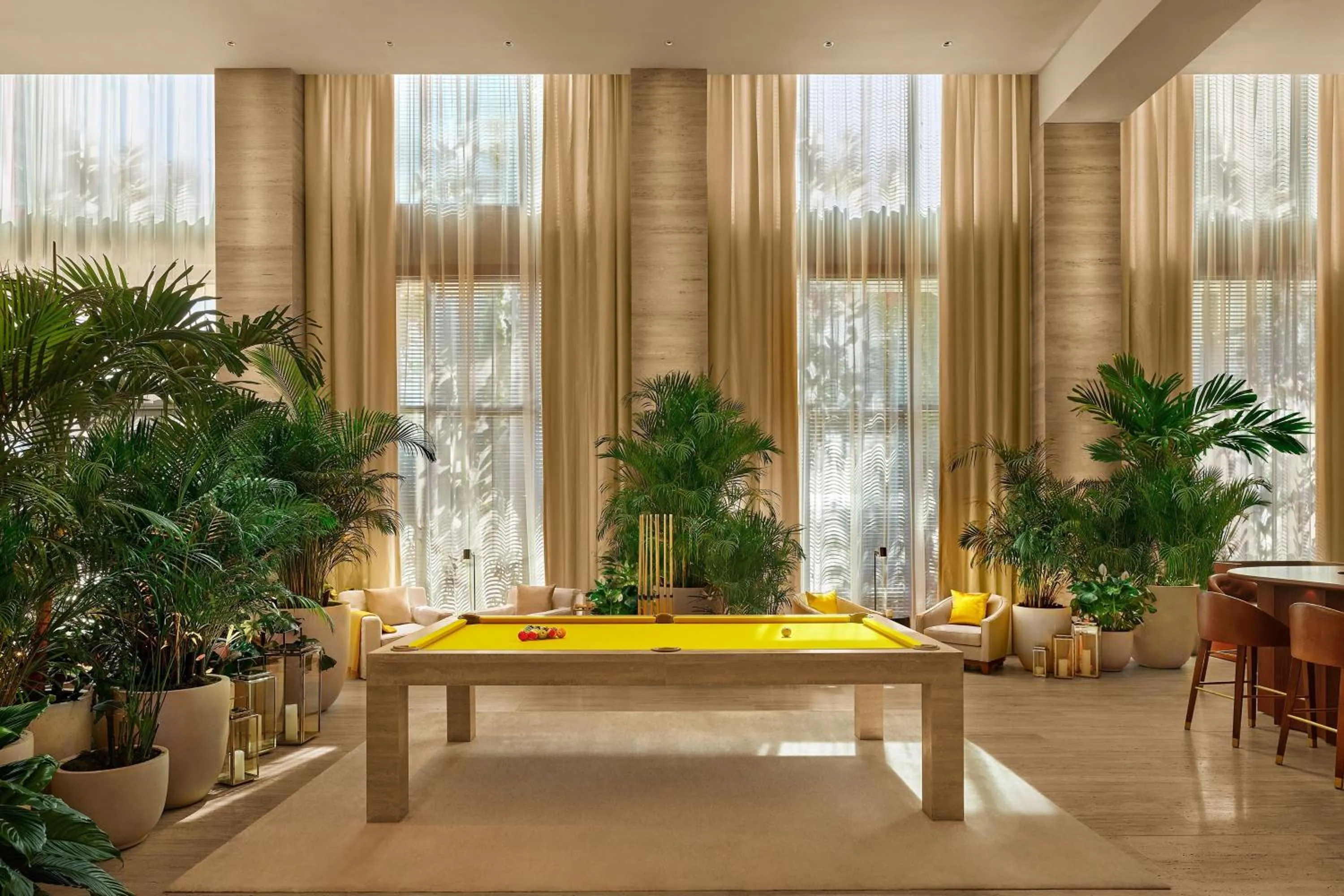 Lobby or reception in The Tampa EDITION