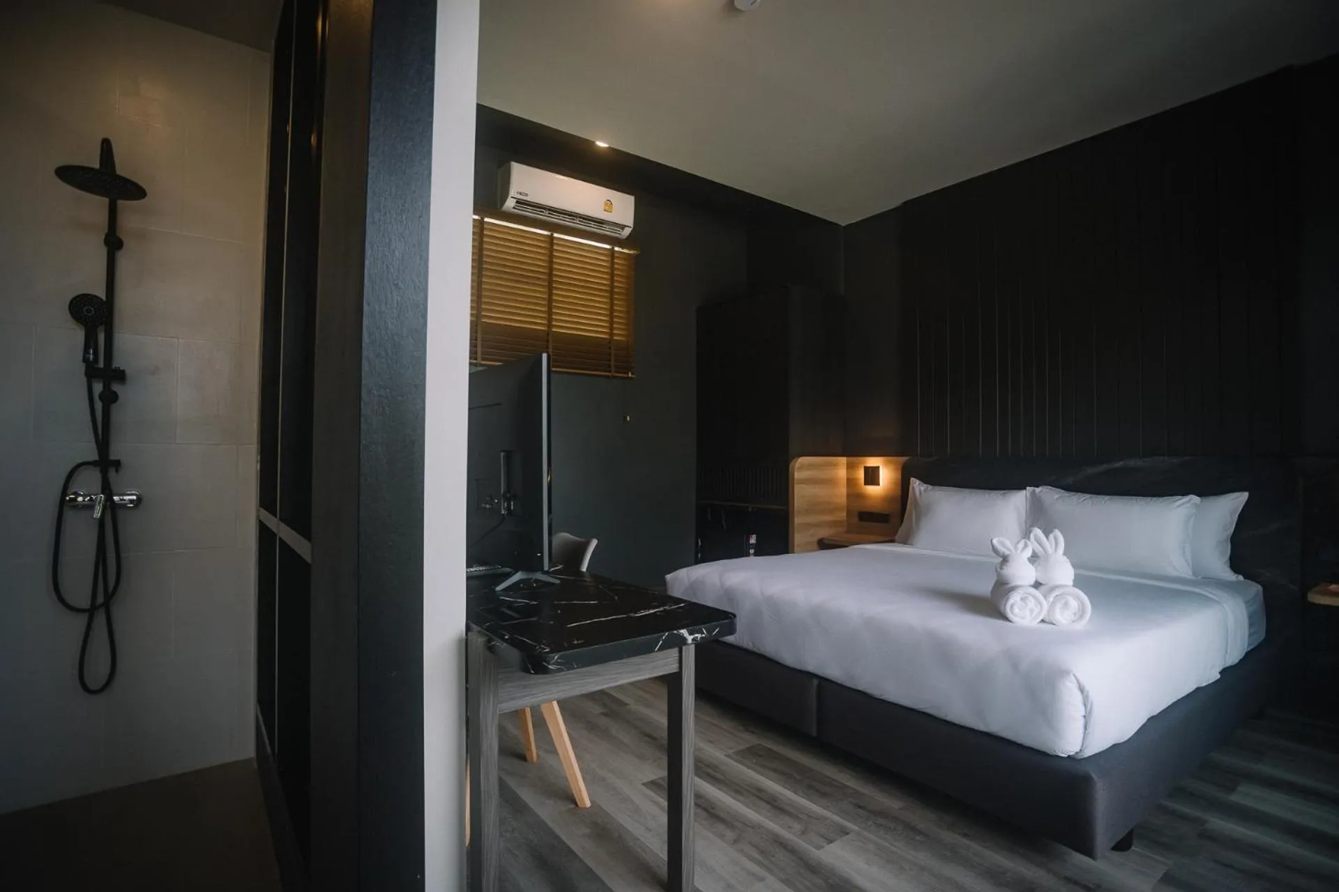 Bed in INN BLOG HOTEL Pakbara