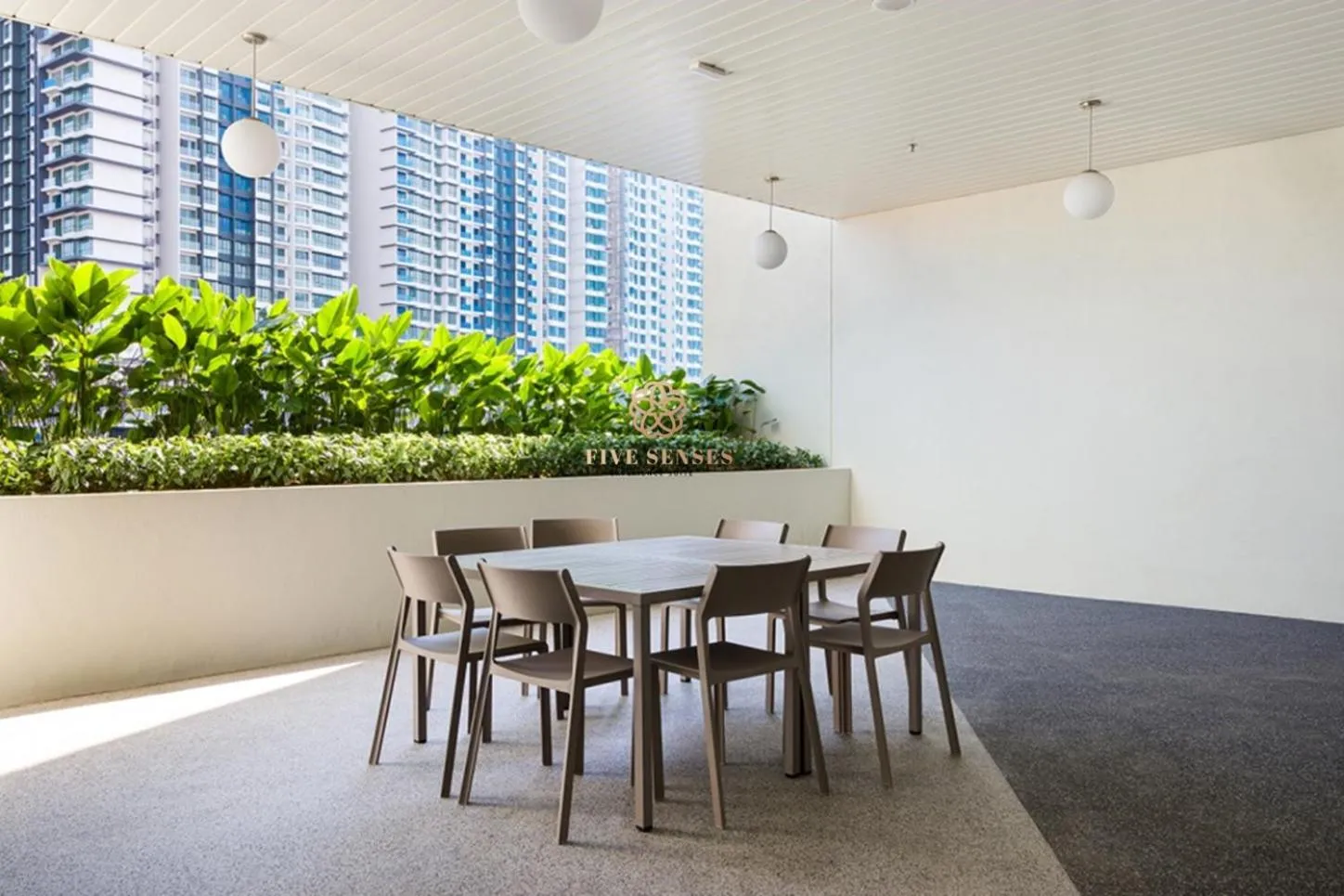 Seating area in UNA Serviced Apartment, Sunway Velocity Kuala Lumpur