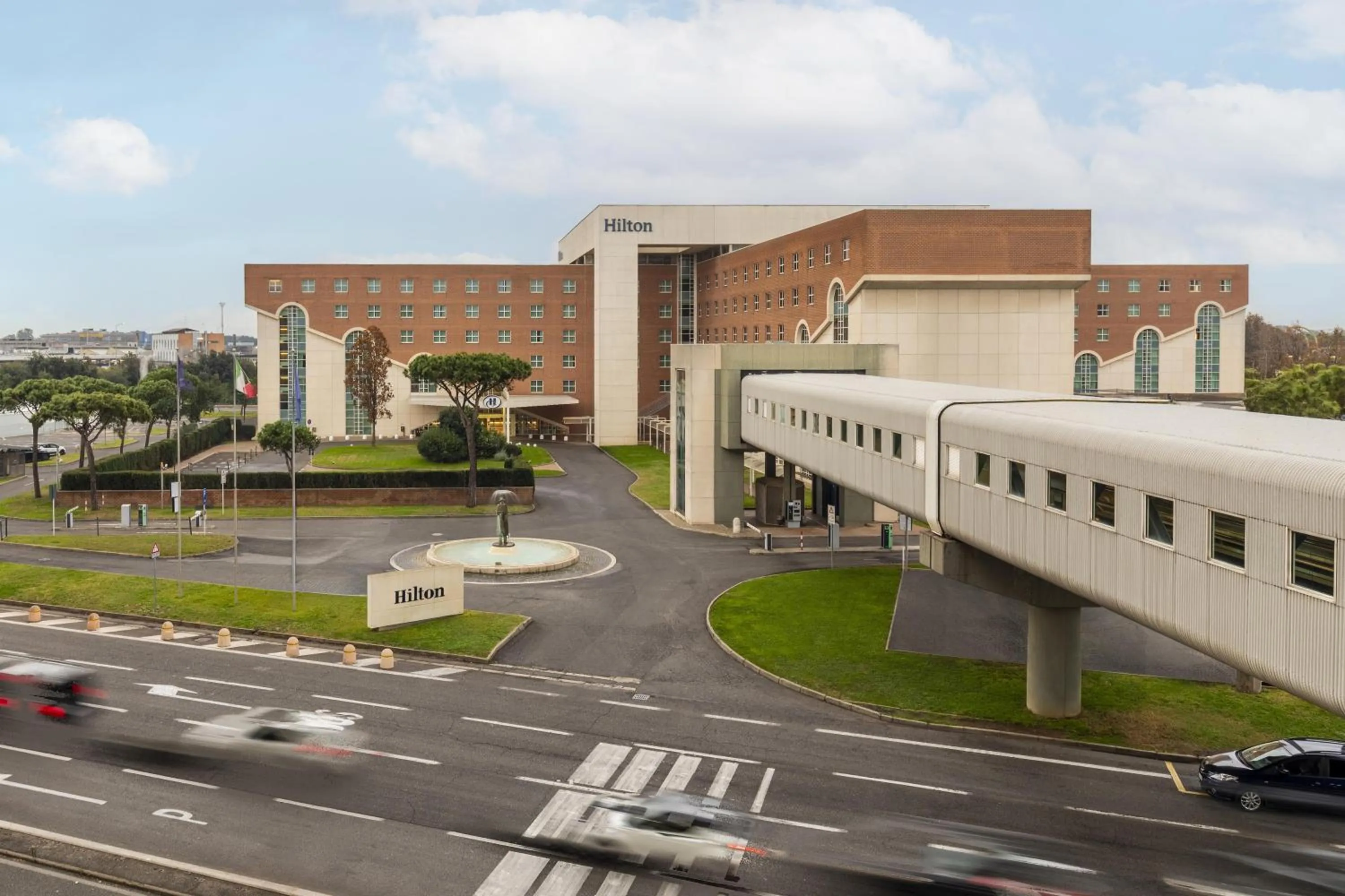 Property building in Hilton Rome Airport