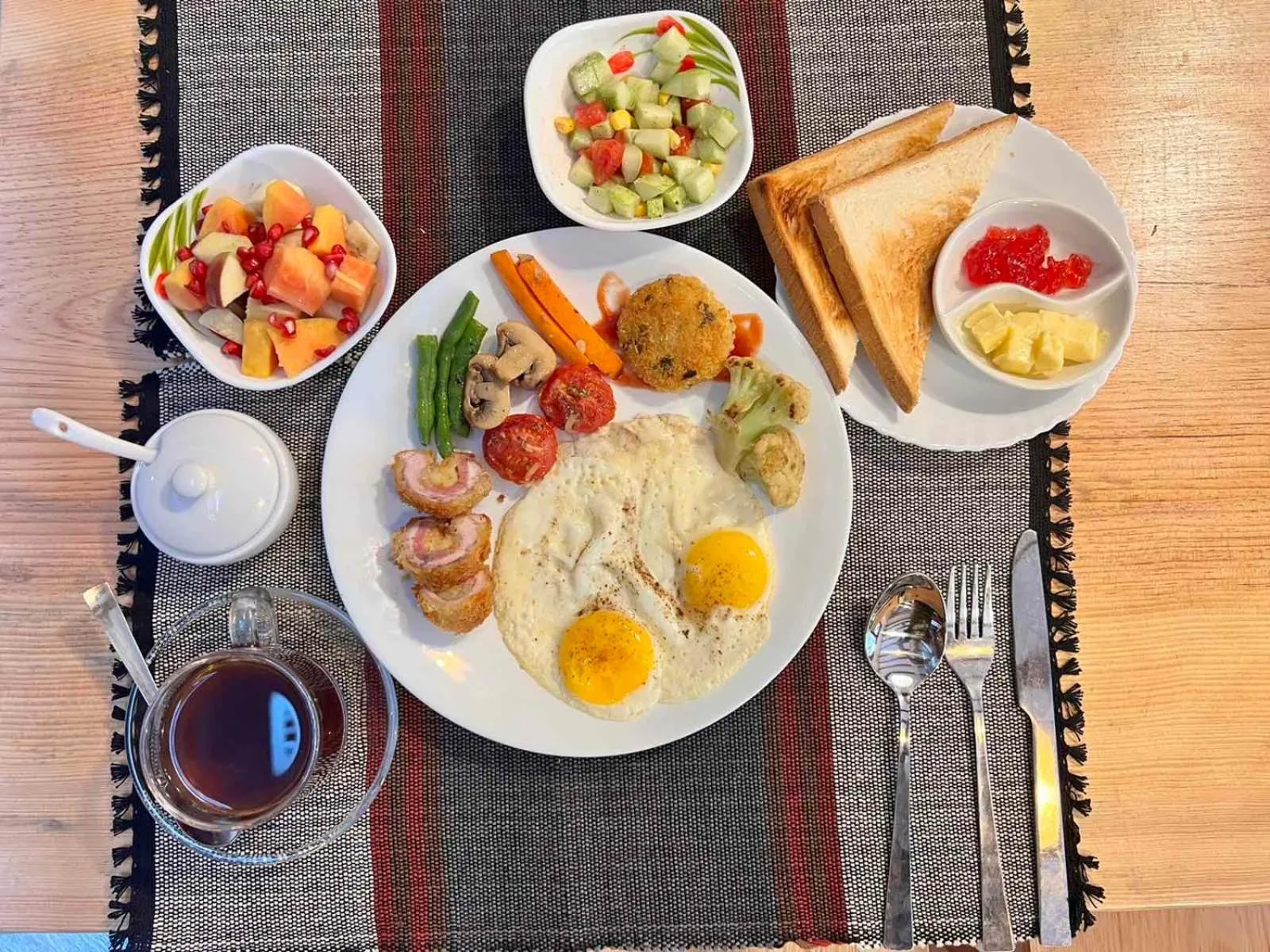 Breakfast in KGH Patan