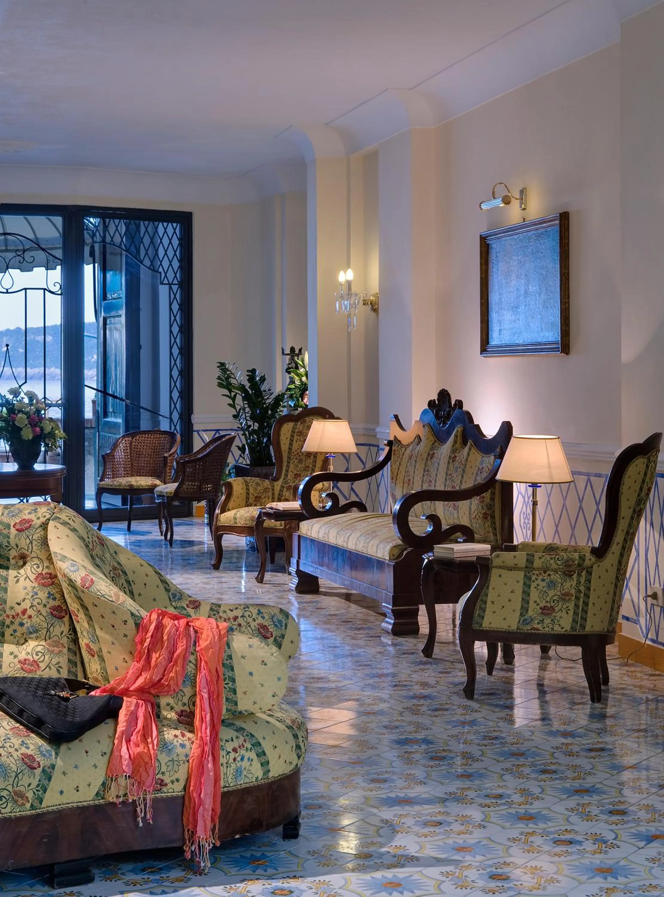 Lobby or reception in Hotel Mare Blu Terme