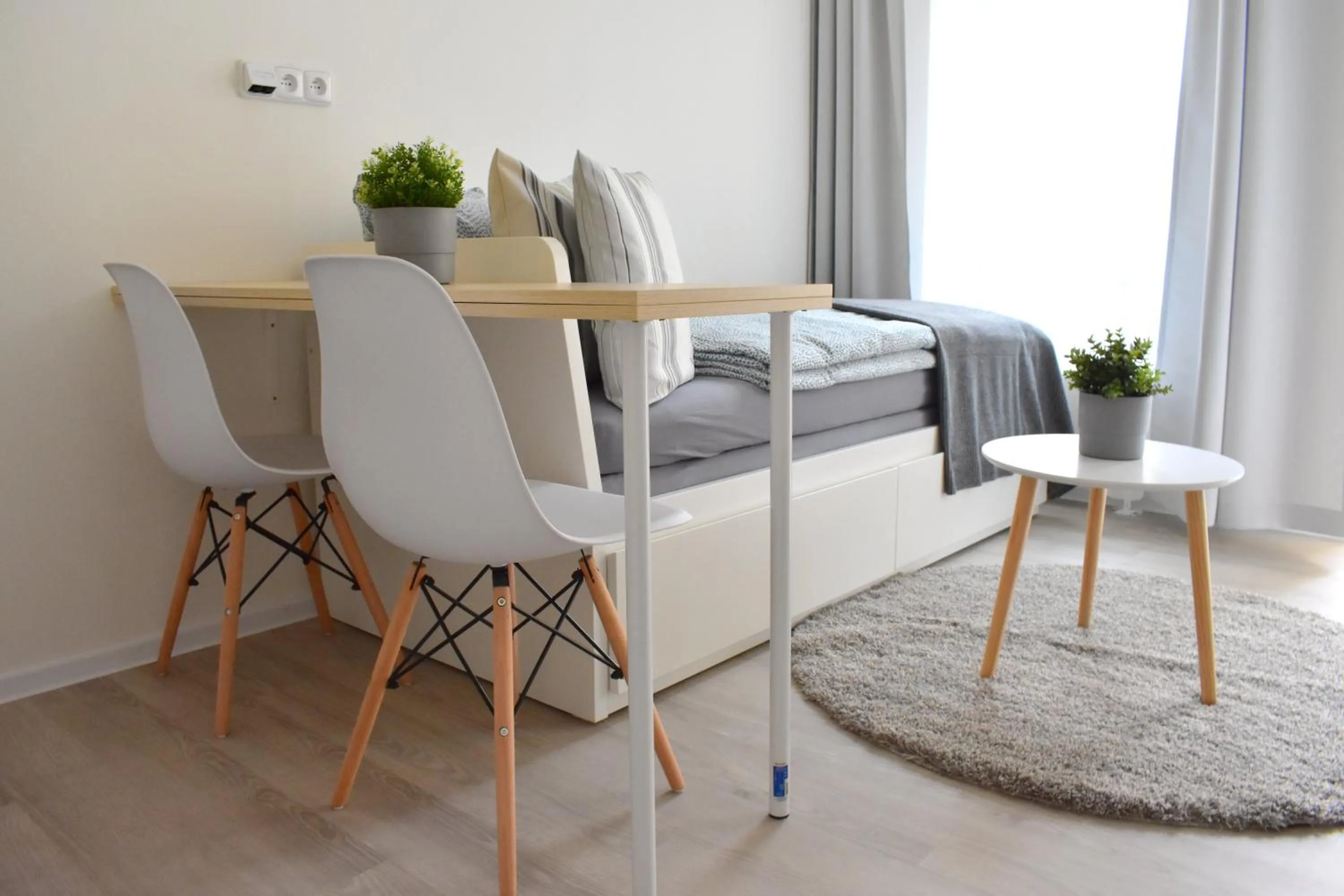 Bed in Seifert Residence