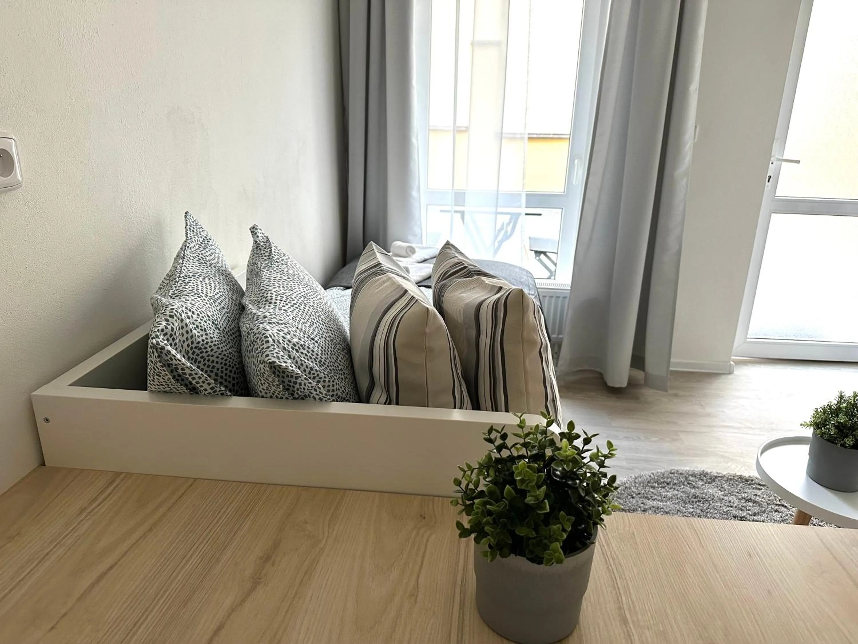 Bed in Seifert Residence