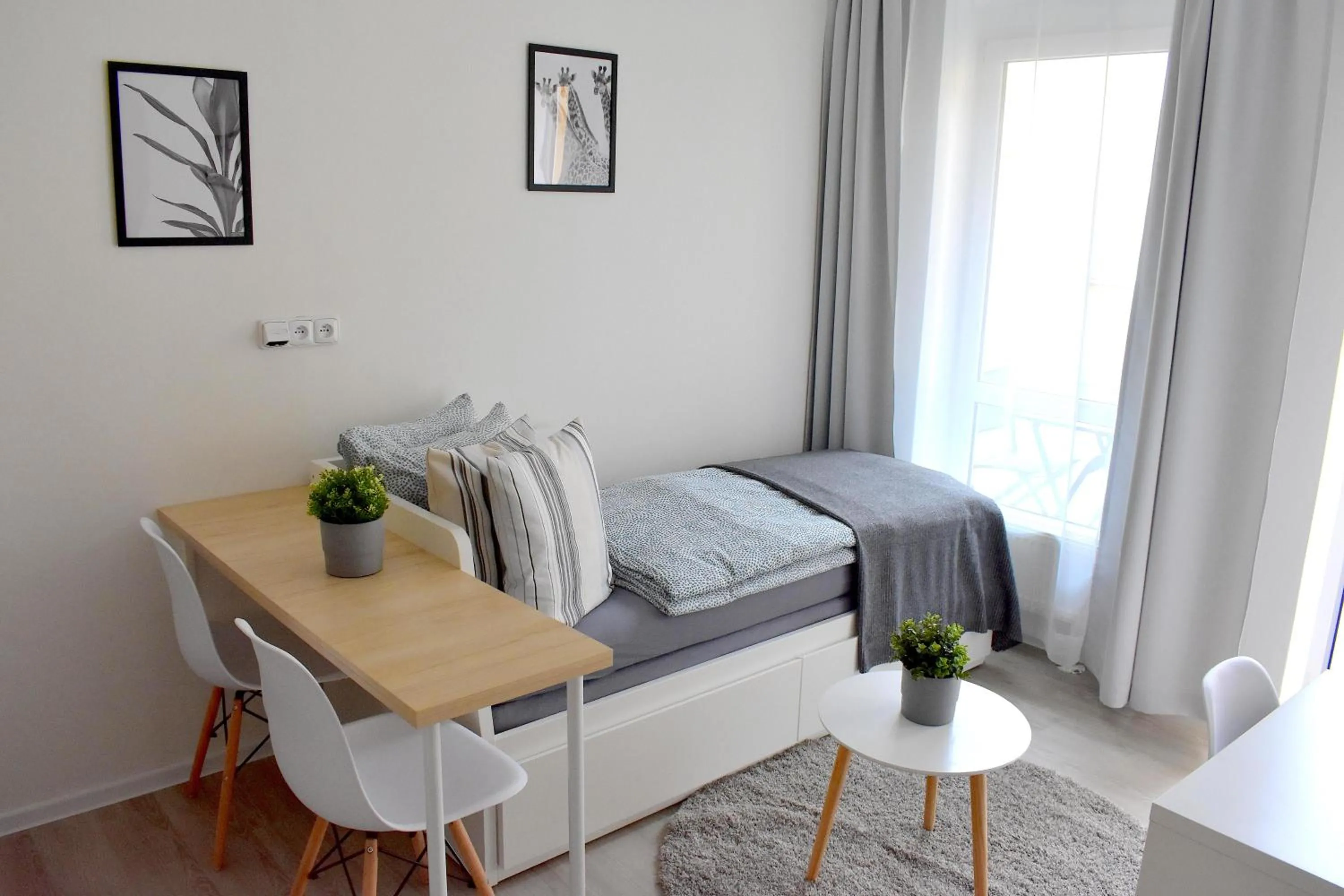 Bed in Seifert Residence