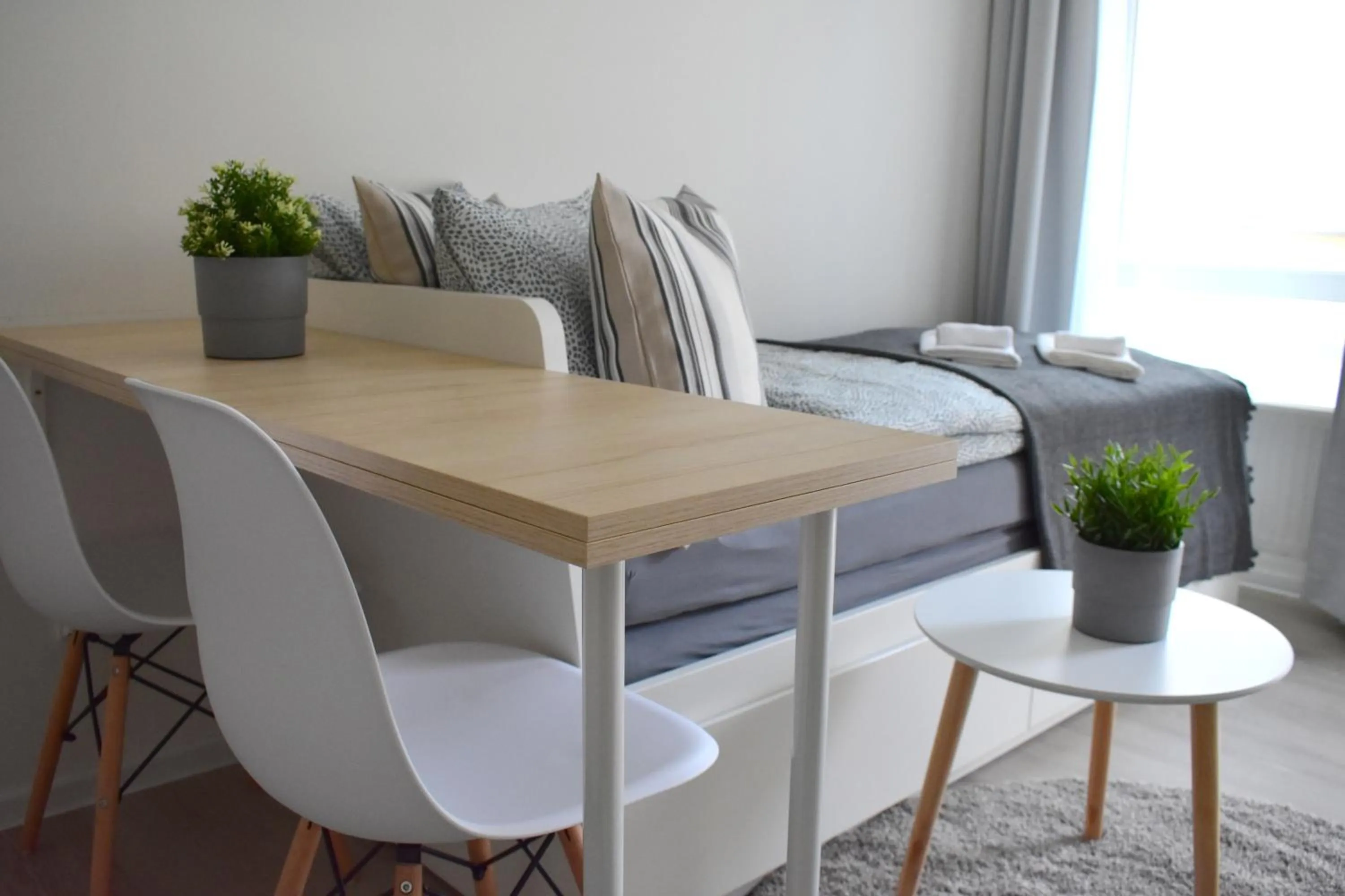 Bed in Seifert Residence