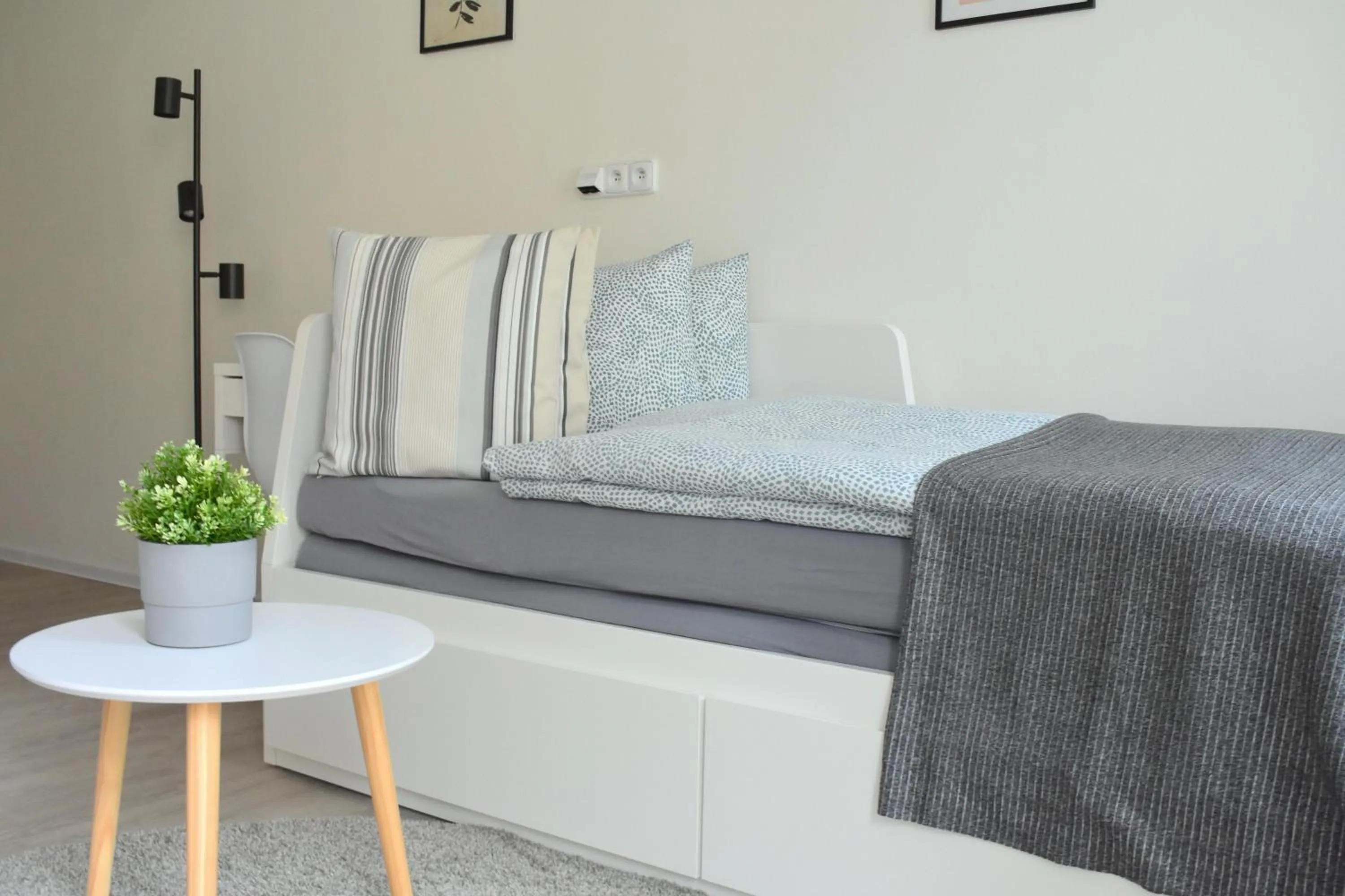 Bed in Seifert Residence