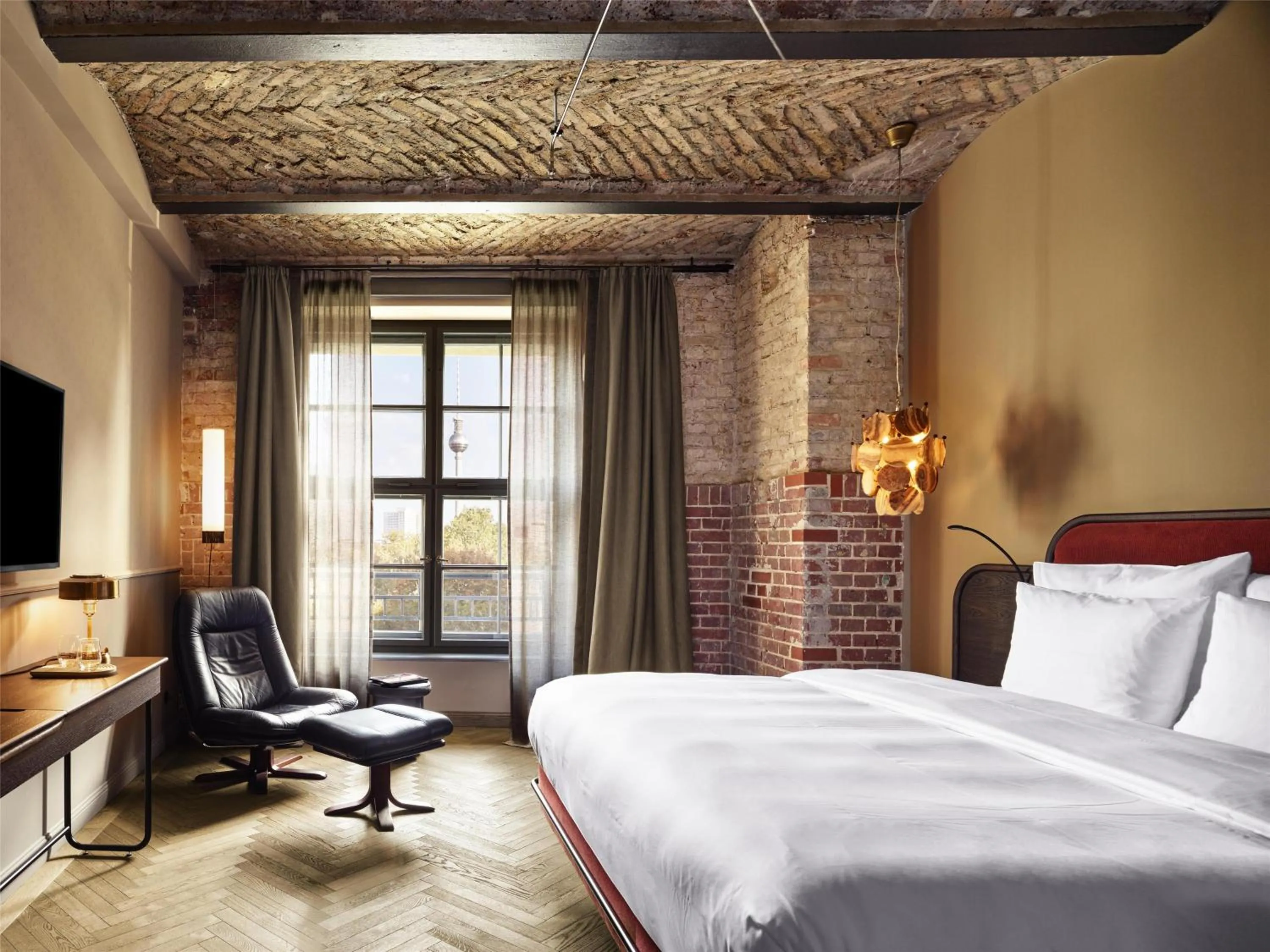 Bedroom, Bed in Telegraphenamt