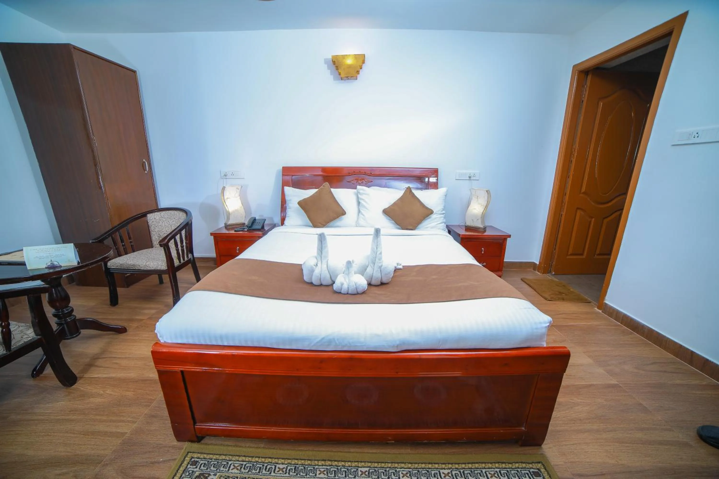 Bed in WOW Bison Woods Organic Veg Resort - Yercaud