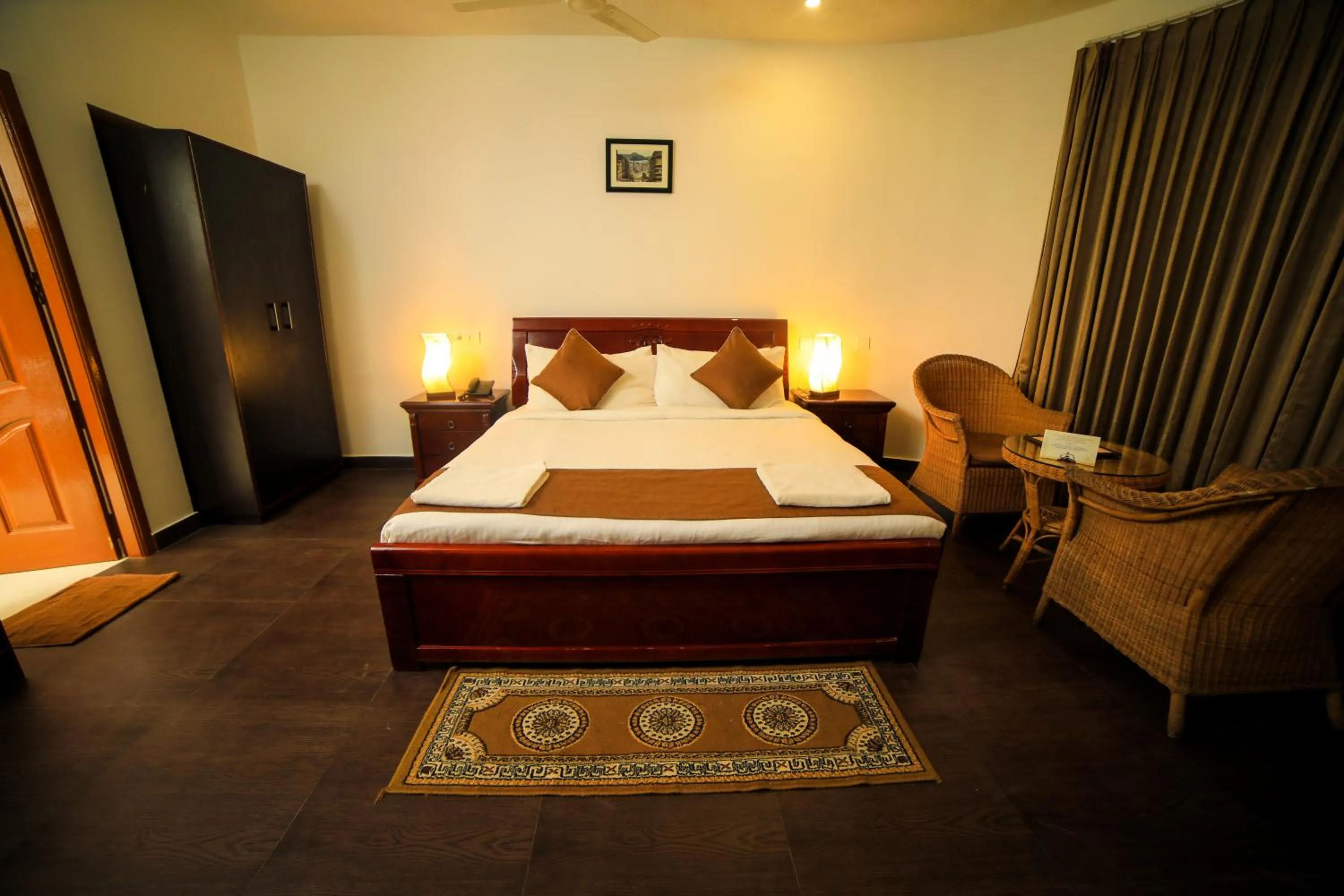 Bed in WOW Bison Woods Organic Veg Resort - Yercaud