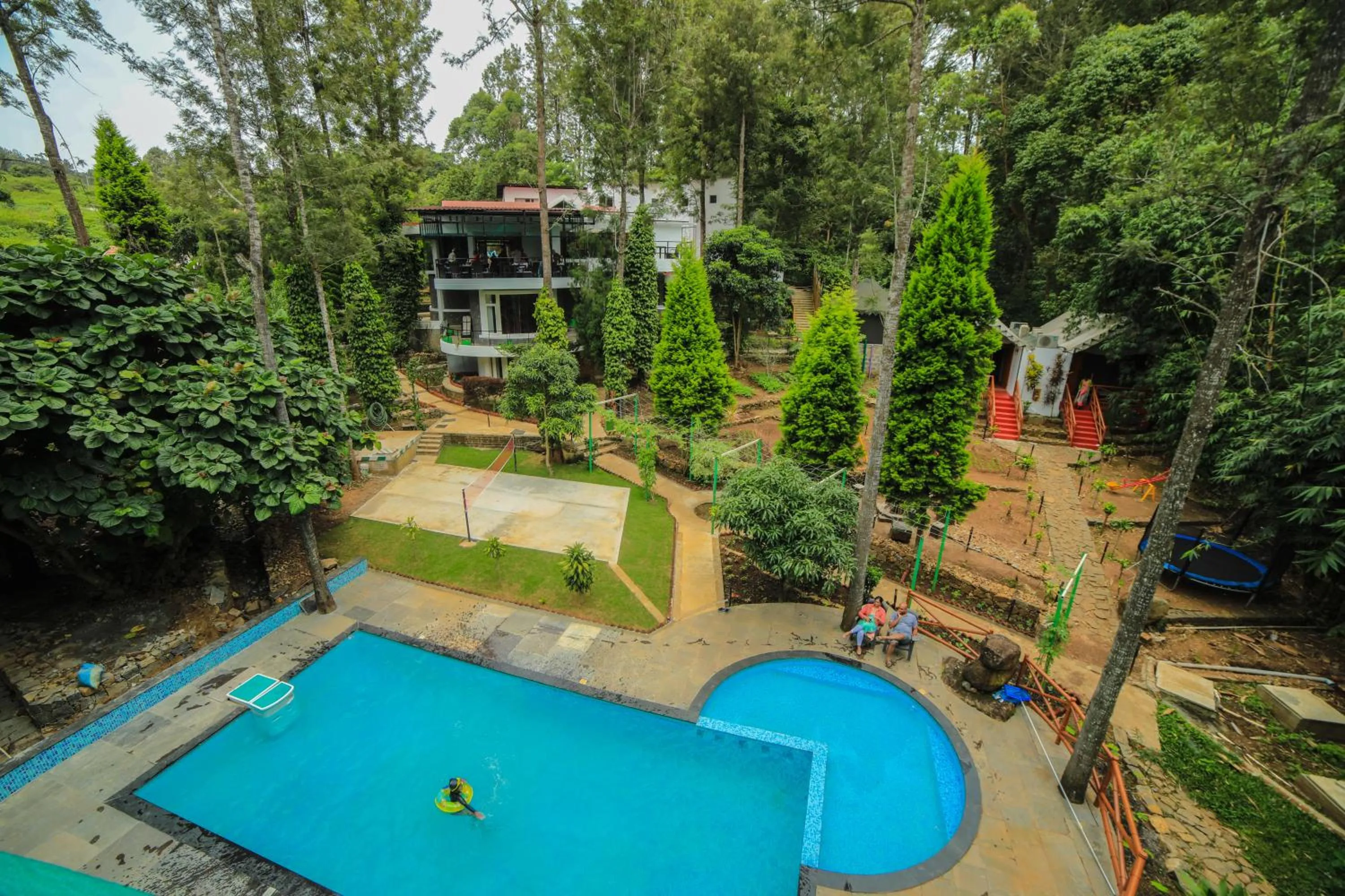 Property building in WOW Bison Woods Organic Veg Resort - Yercaud