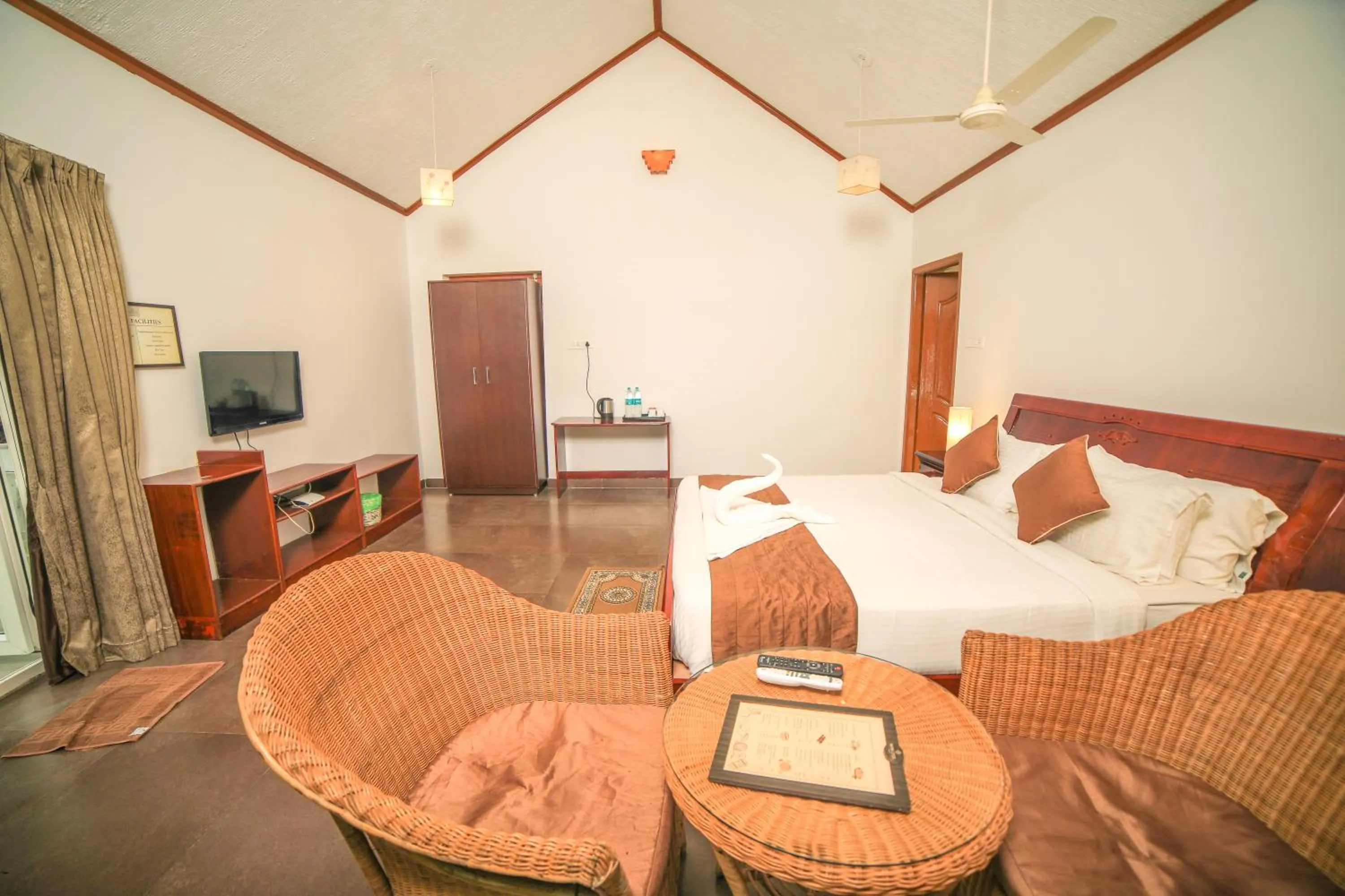 Photo of the whole room, Bed in WOW Bison Woods Organic Veg Resort - Yercaud