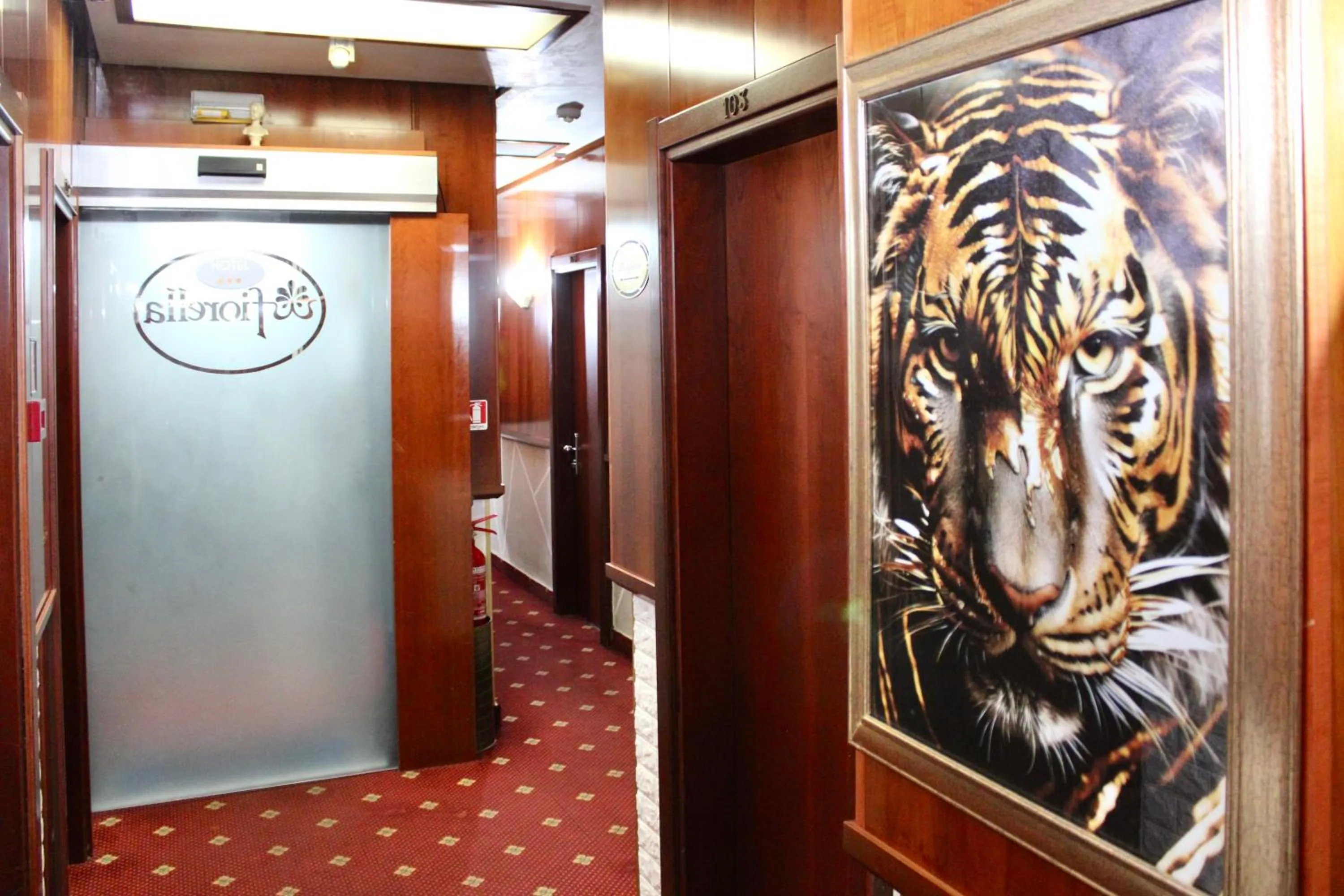 Facade/entrance in Hotel Fiorella Milano