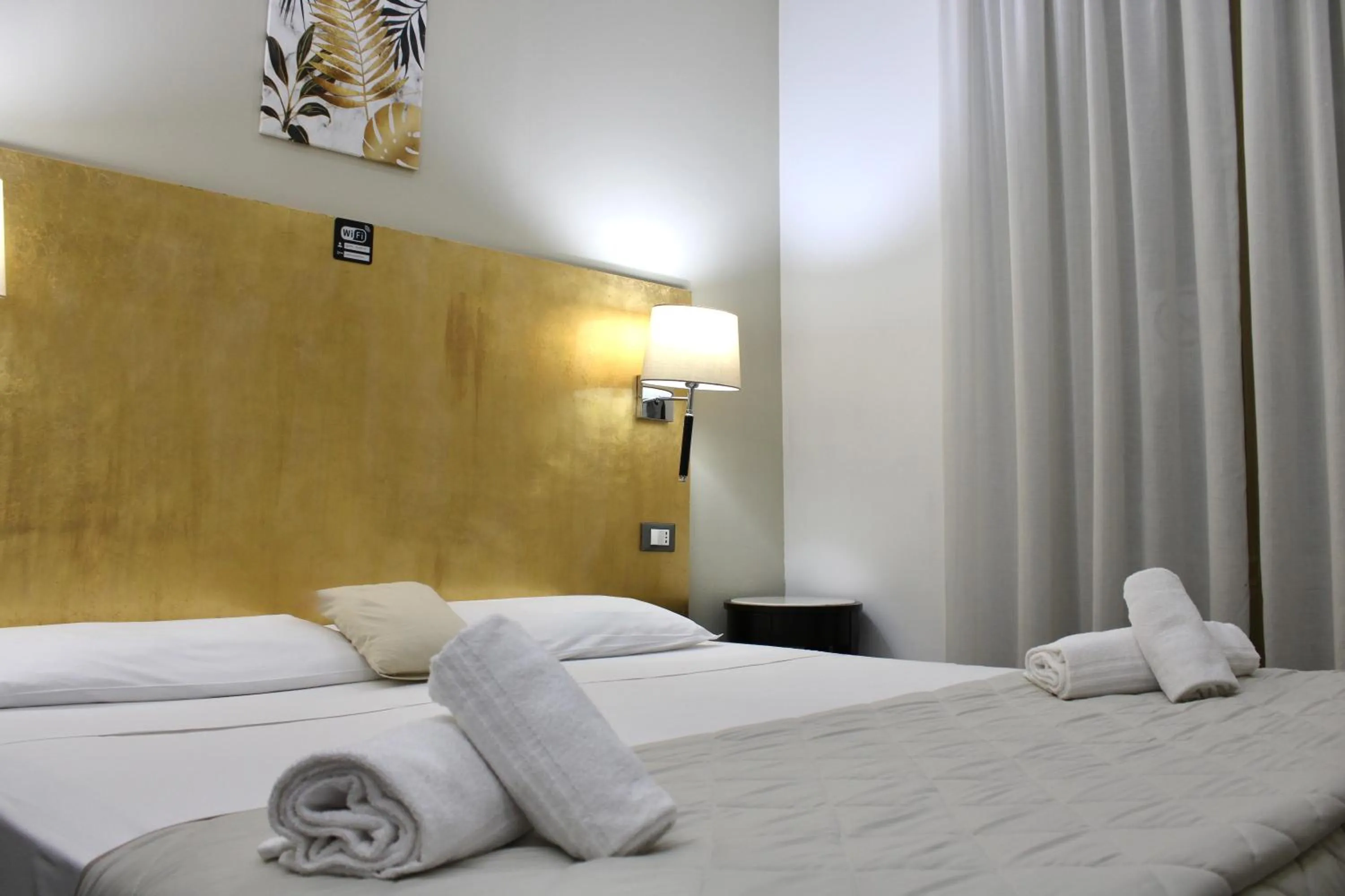 Photo of the whole room, Bed in Hotel Fiorella Milano