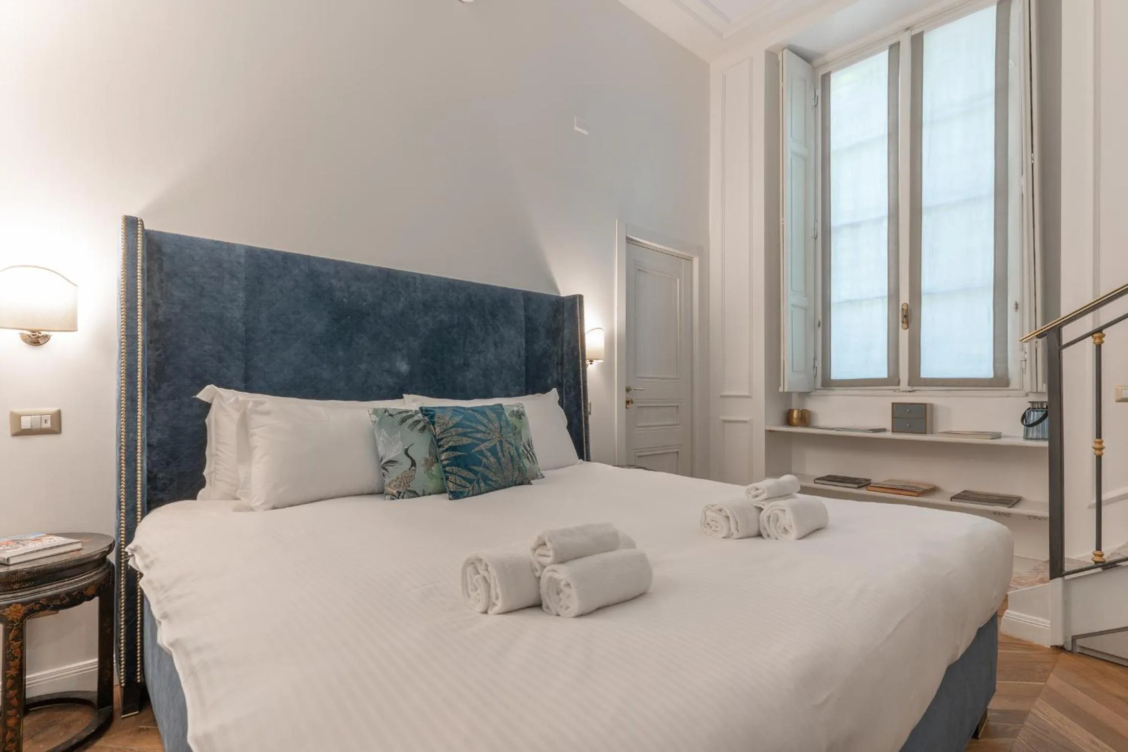 Bed in Duomo Smart Suites