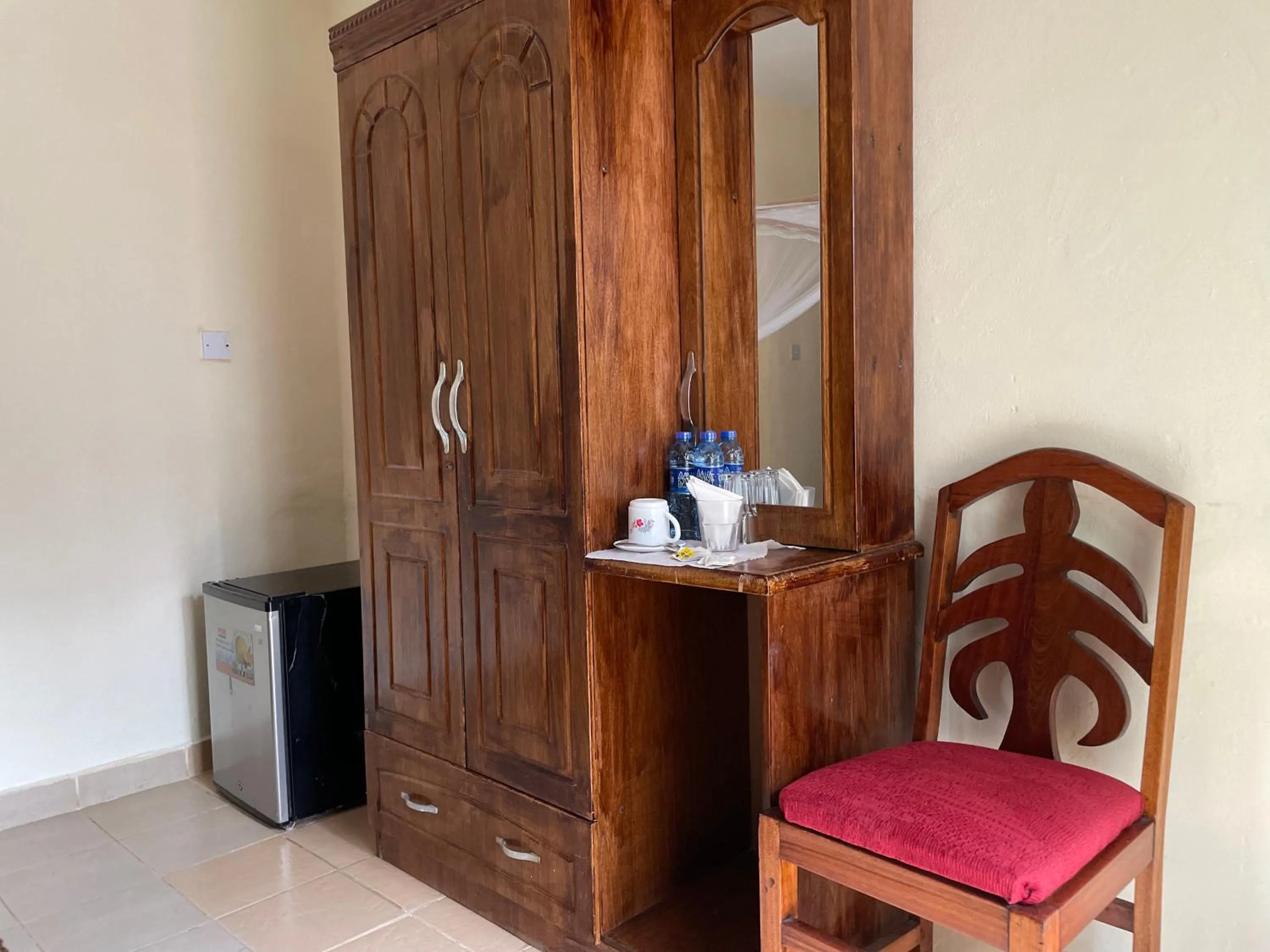 wardrobe in Maasai Resort