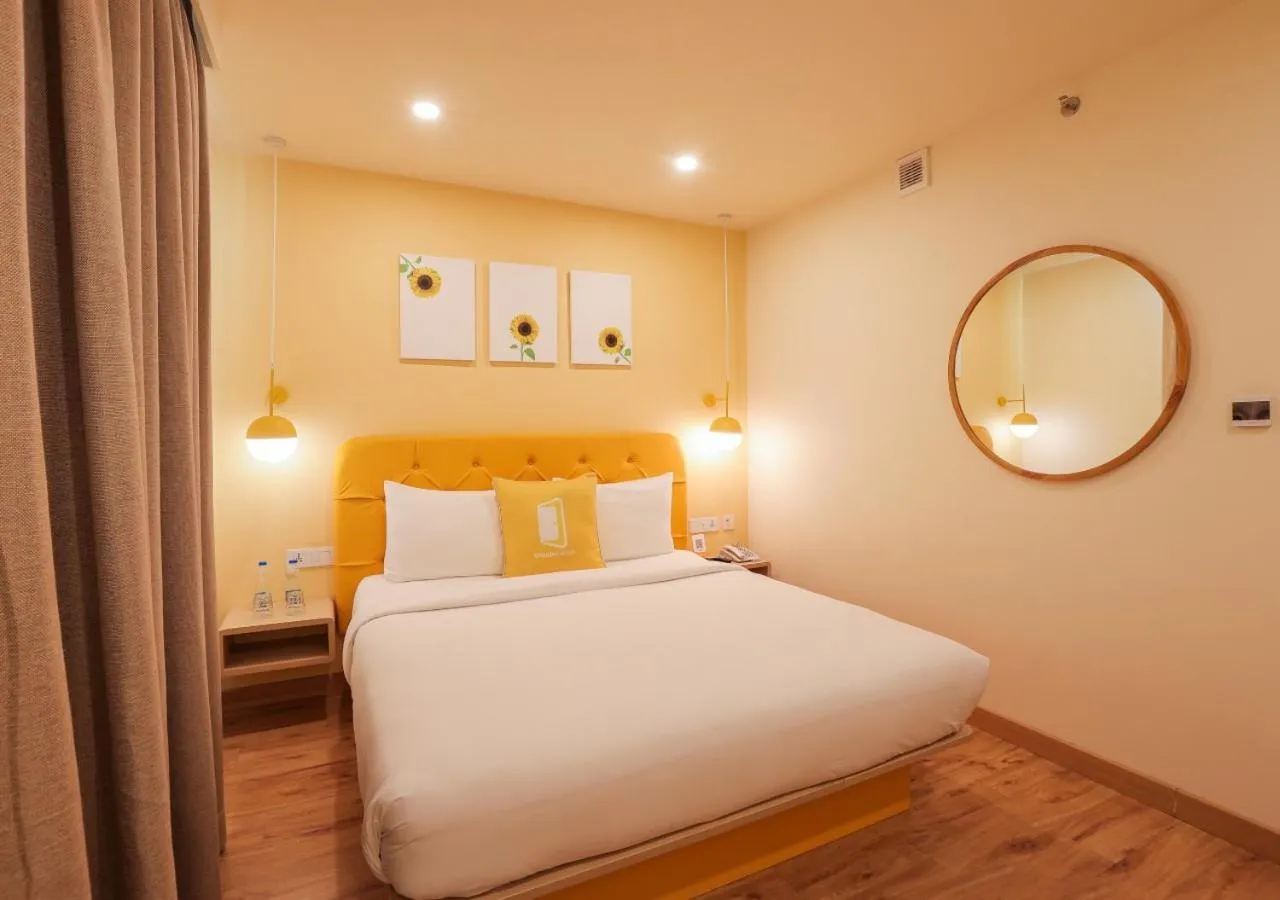 Bedroom, Bed in Bloom Hotel - Jalandhar