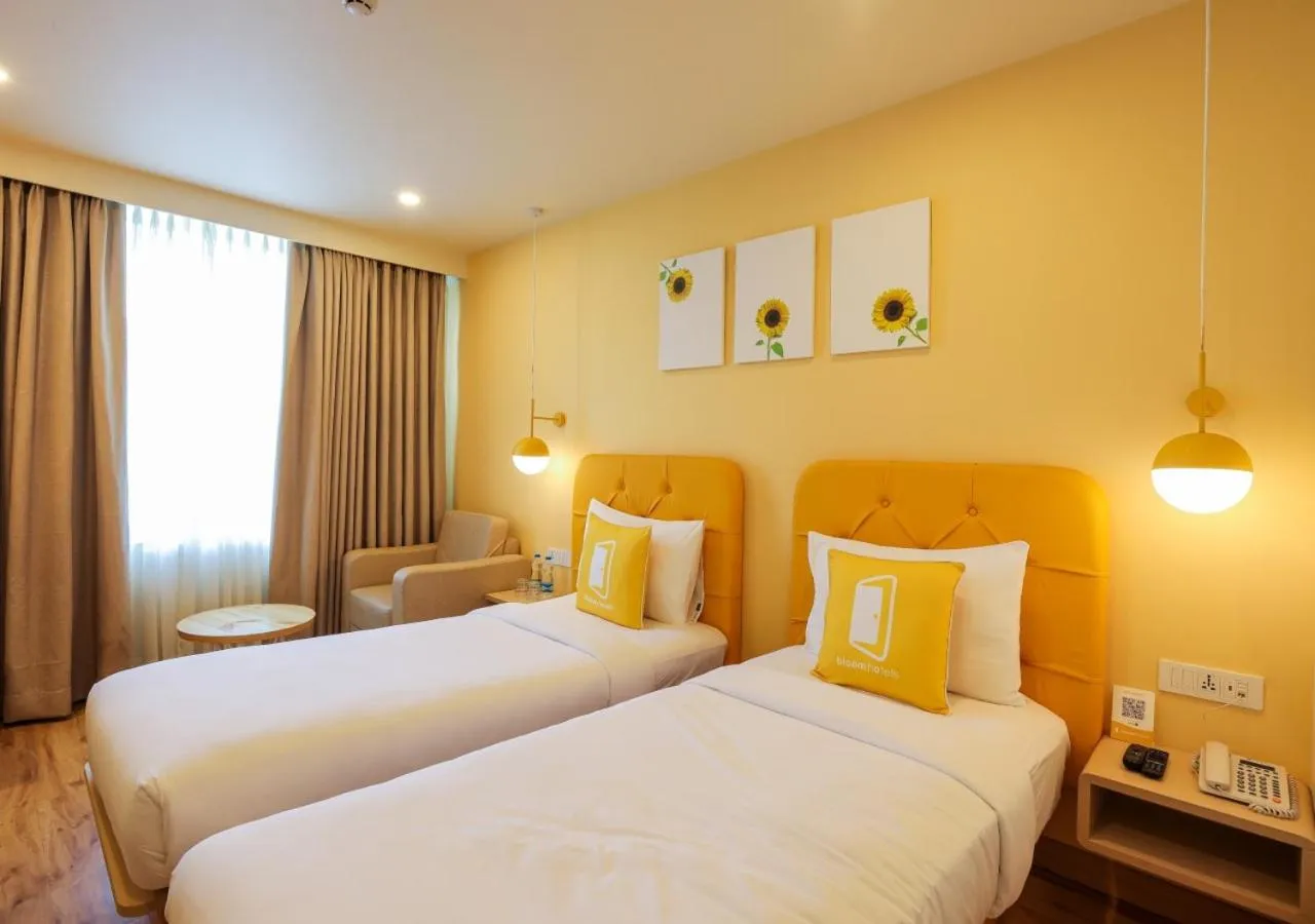 Bedroom, Bed in Bloom Hotel - Jalandhar