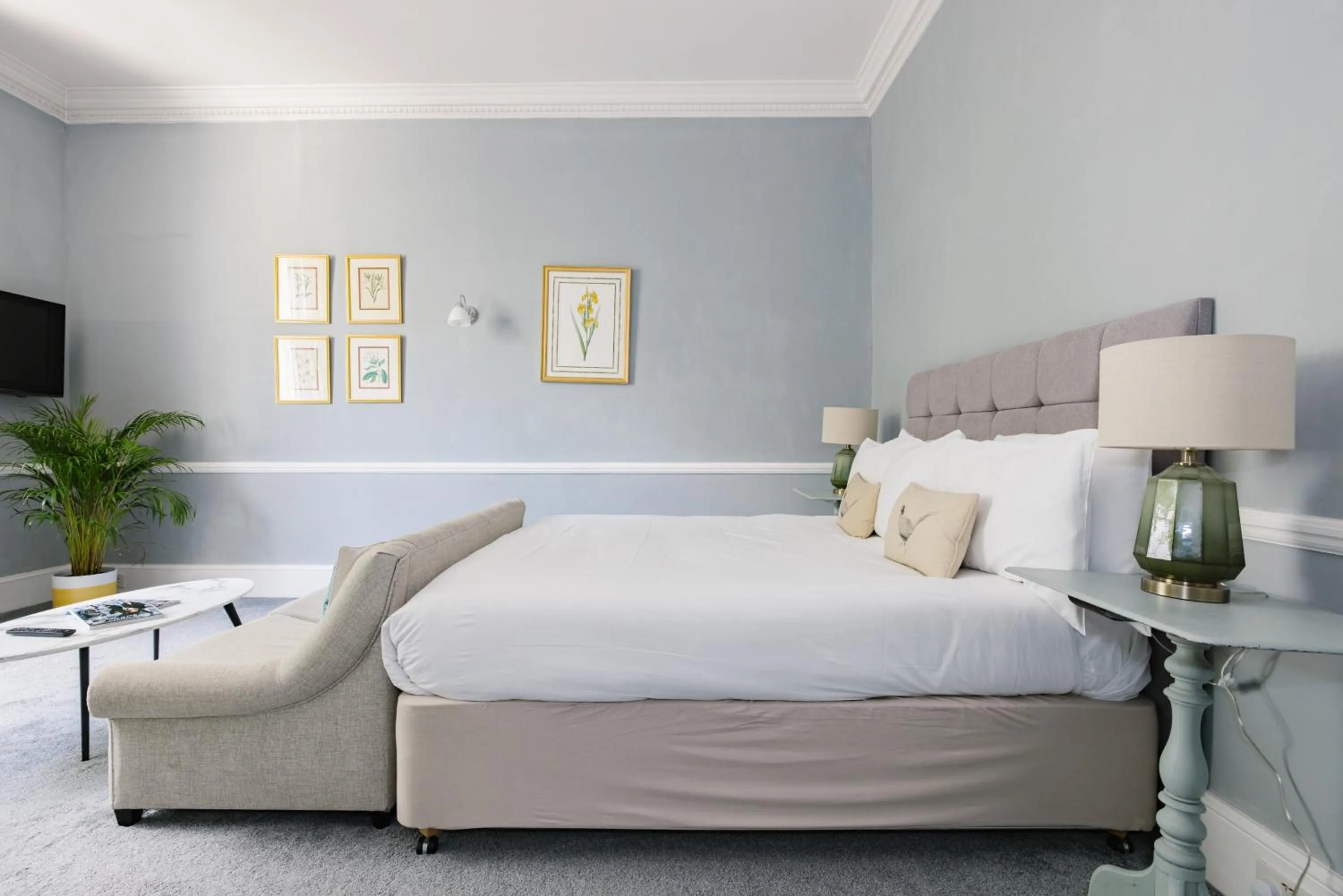 Bed in The Abbey Notting Hill