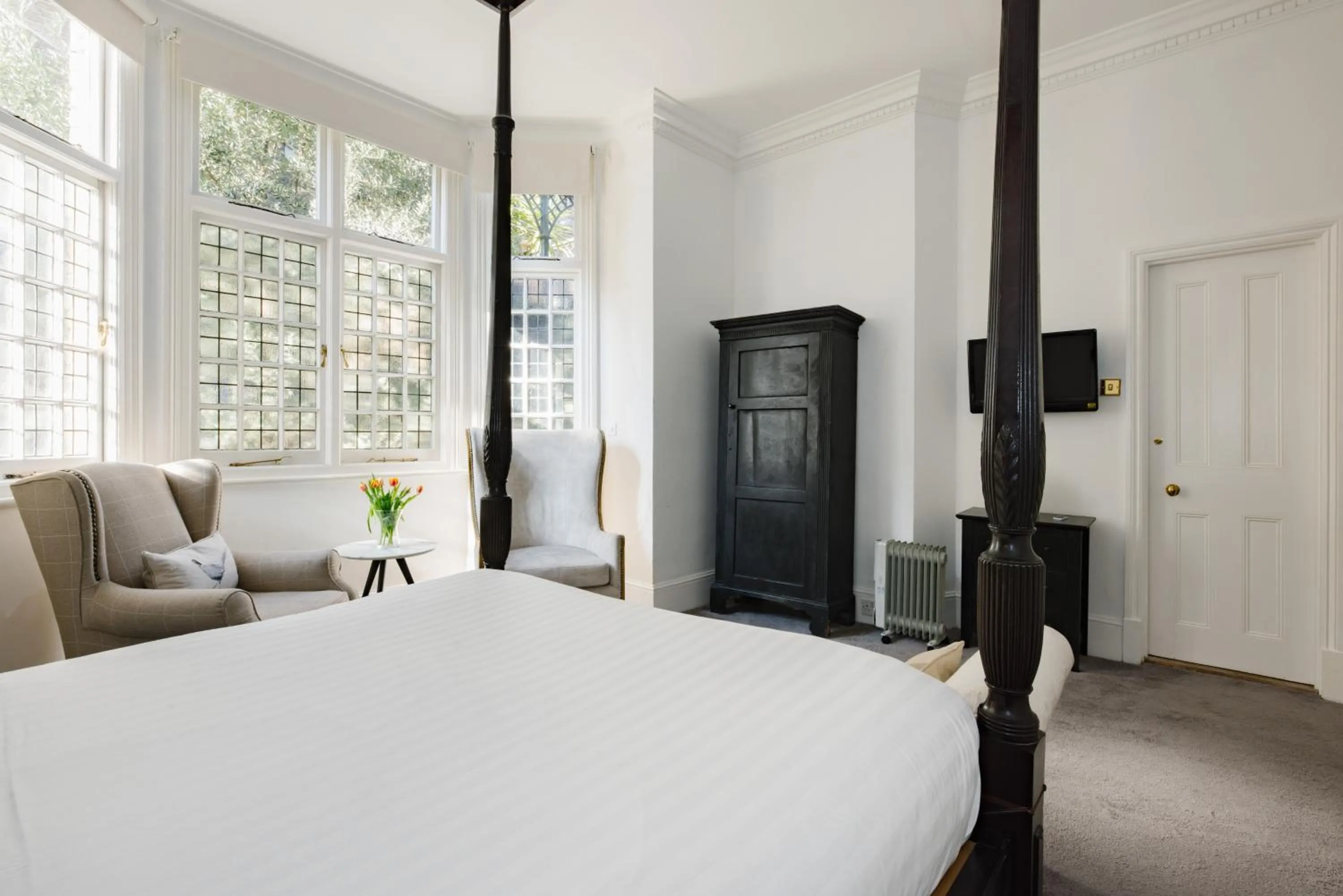 Bed in The Abbey Notting Hill