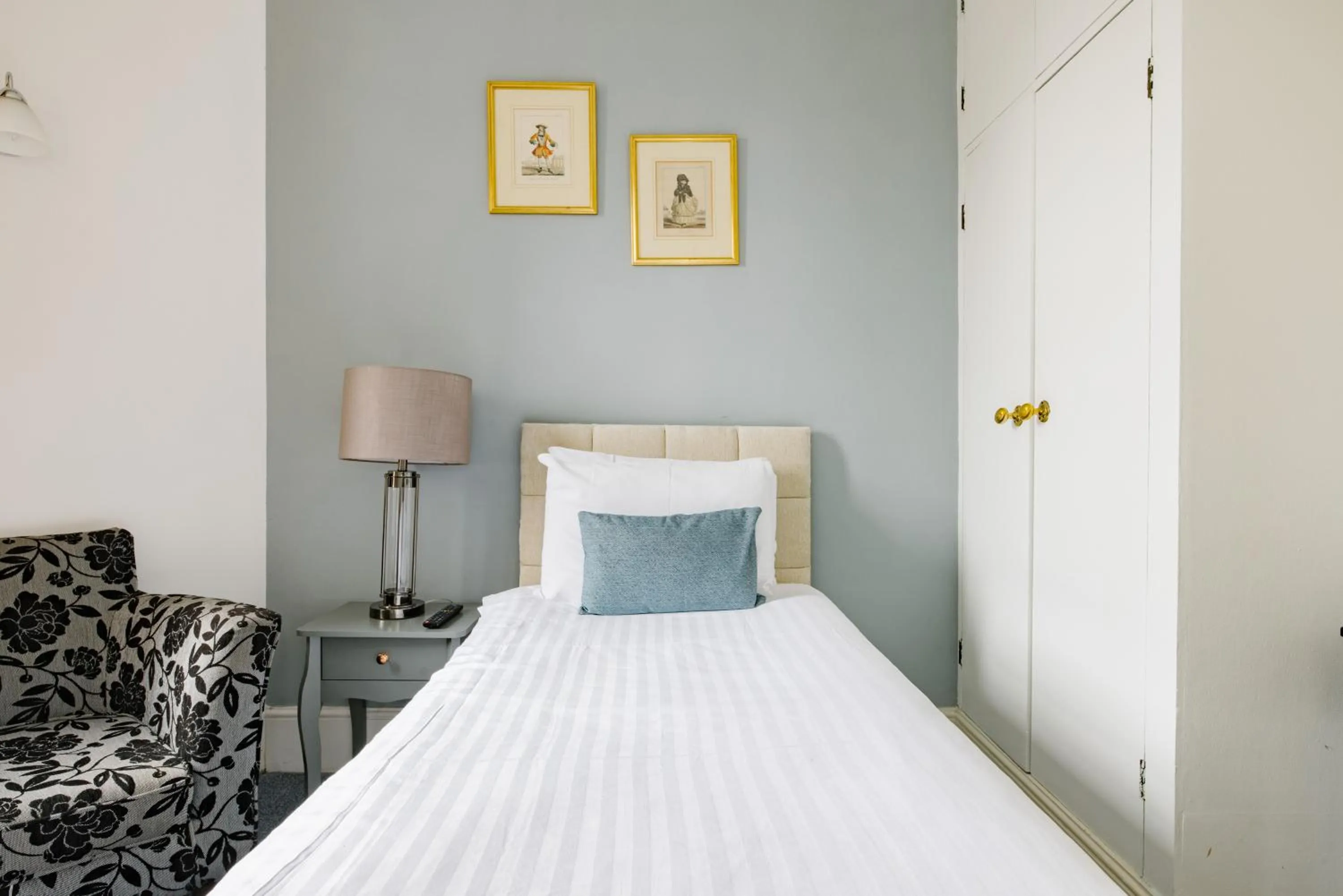 Bed in The Abbey Notting Hill