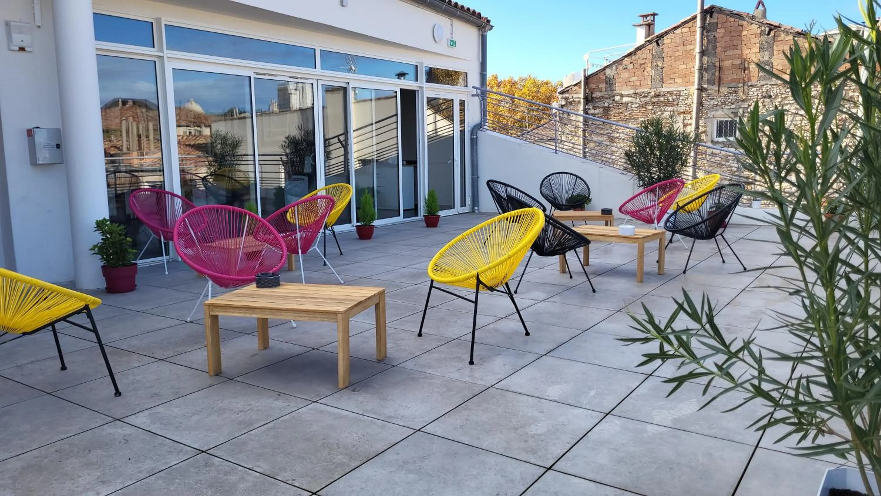 Patio in SQUARE HOTEL