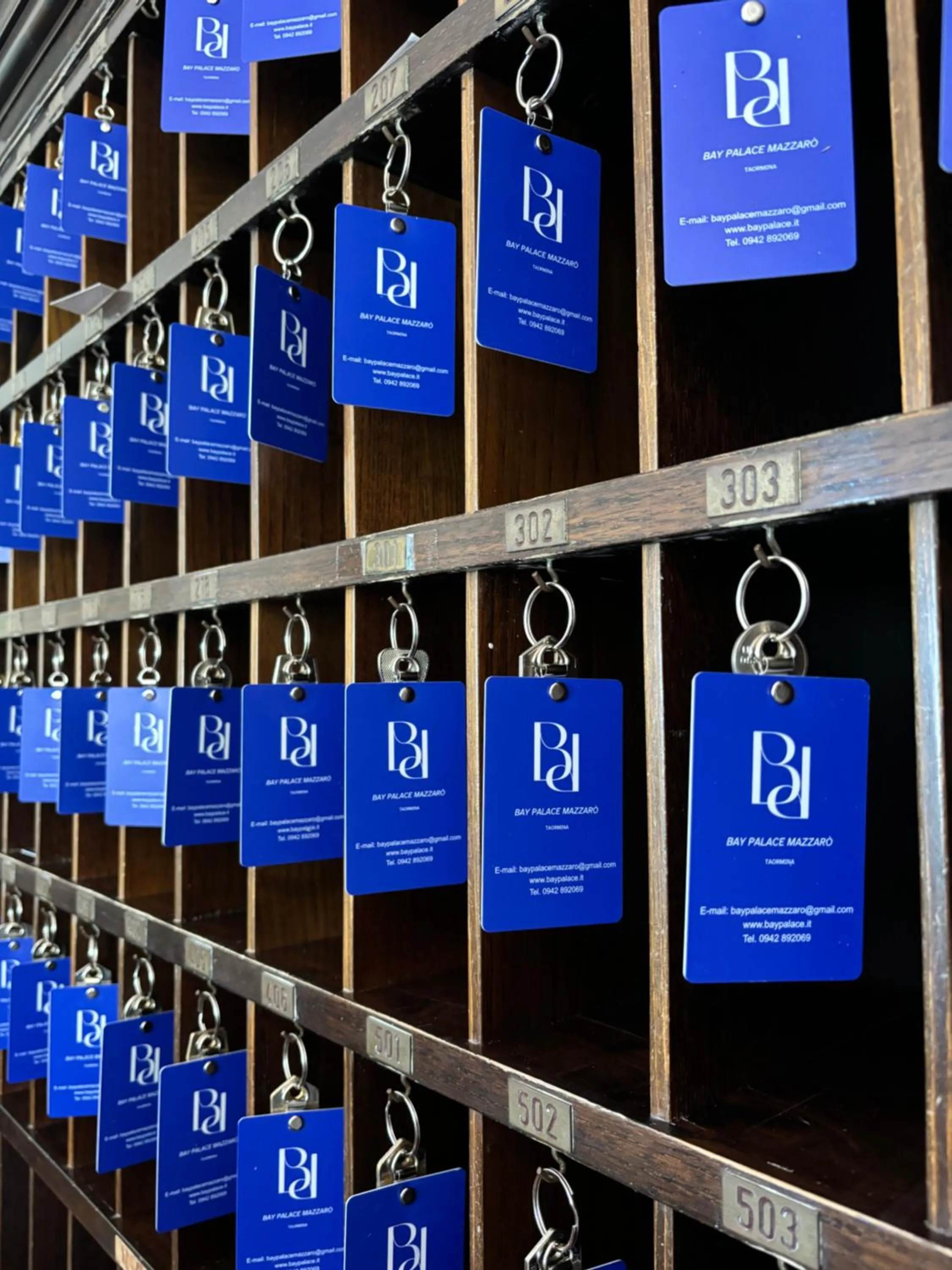 Logo/Certificate/Sign in Bay Palace Mazzarò